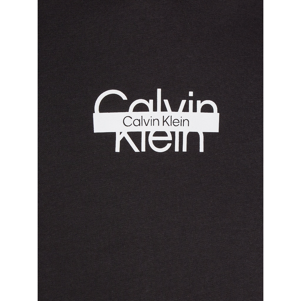 Calvin Klein Kapuzensweatshirt »CUT THROUGH LOGO HOODIE«