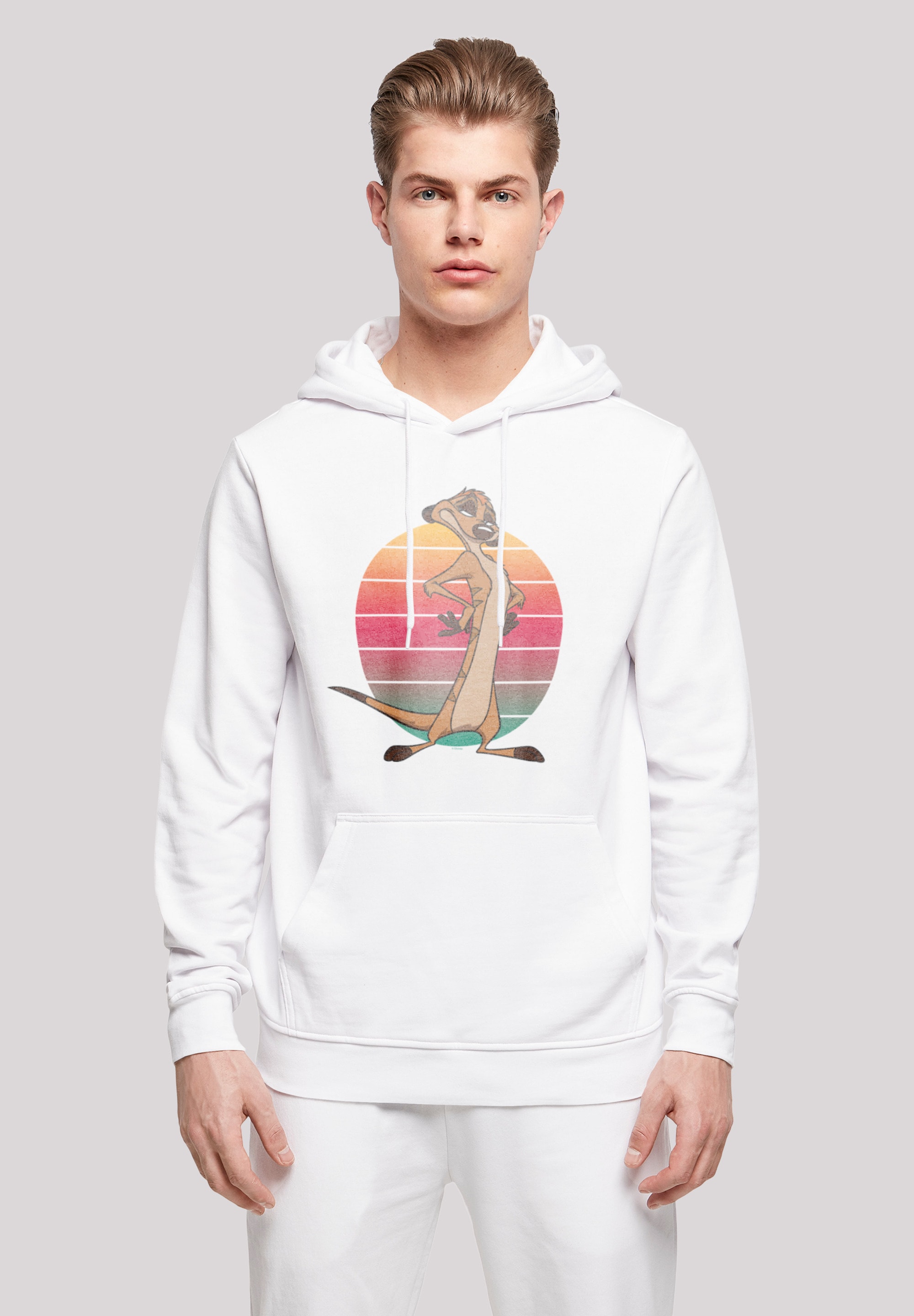 Kapuzenpullover »Disney König der Löwen Timon Sunset«, Print