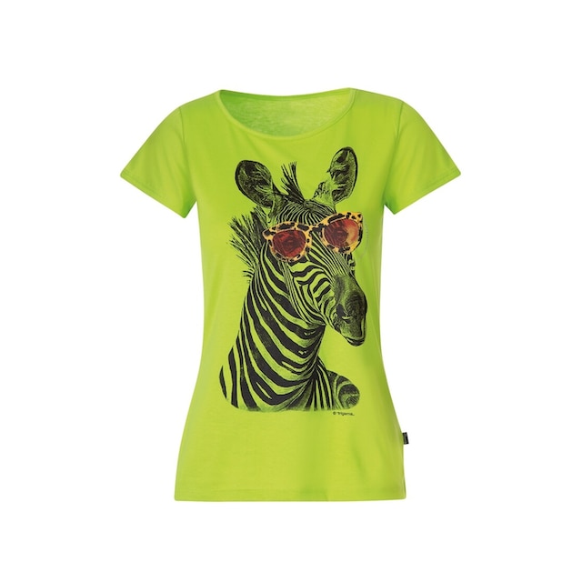 Trigema T-Shirt »TRIGEMA T-Shirt mit Zebra-Motiv und Glitzersteinen« online  kaufen | BAUR