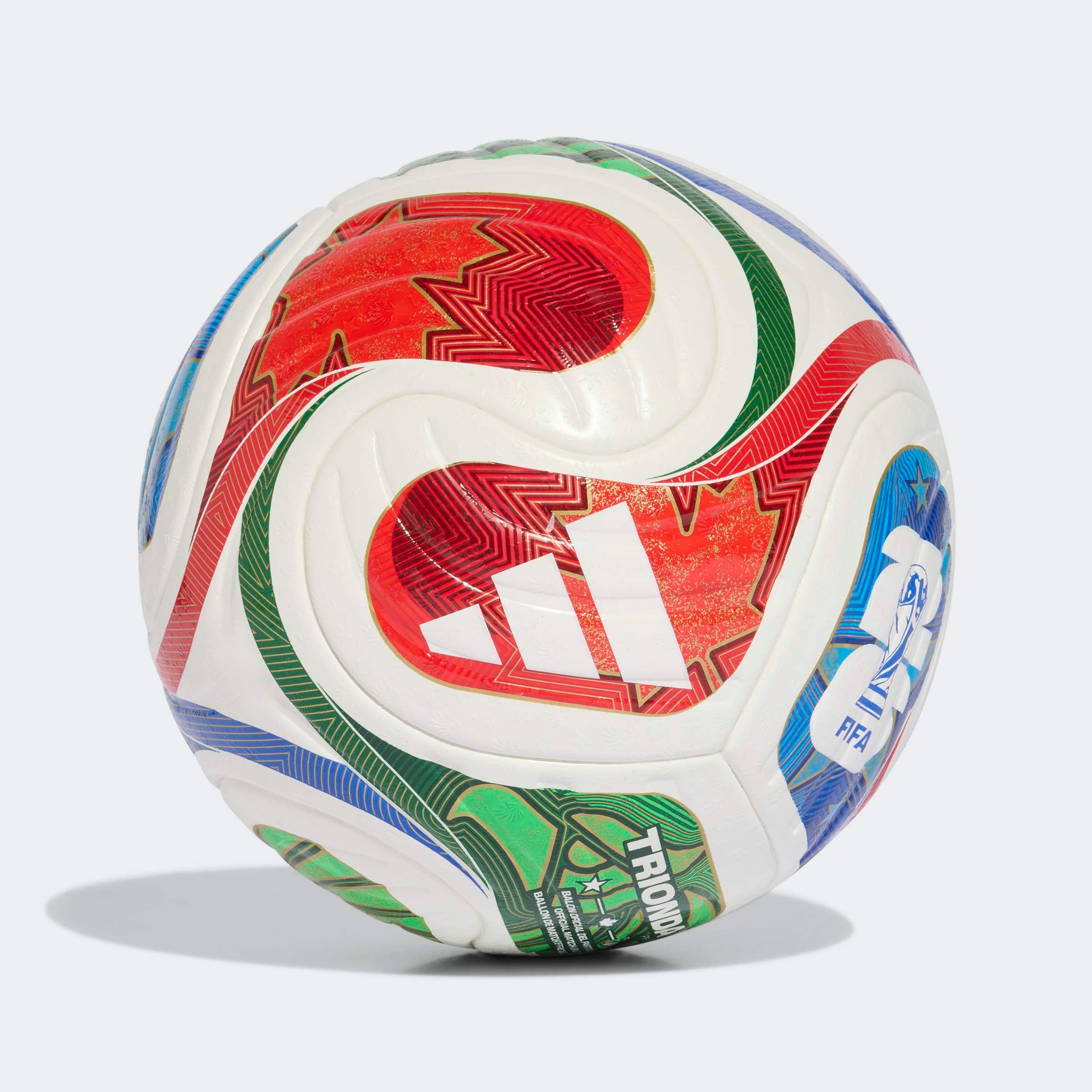 Adidas Ballon De Football Fifa World Cup 26™ Trionda Pro White / Solar Blue / Hi-Res Red / Flash Lime 5 unisex 2