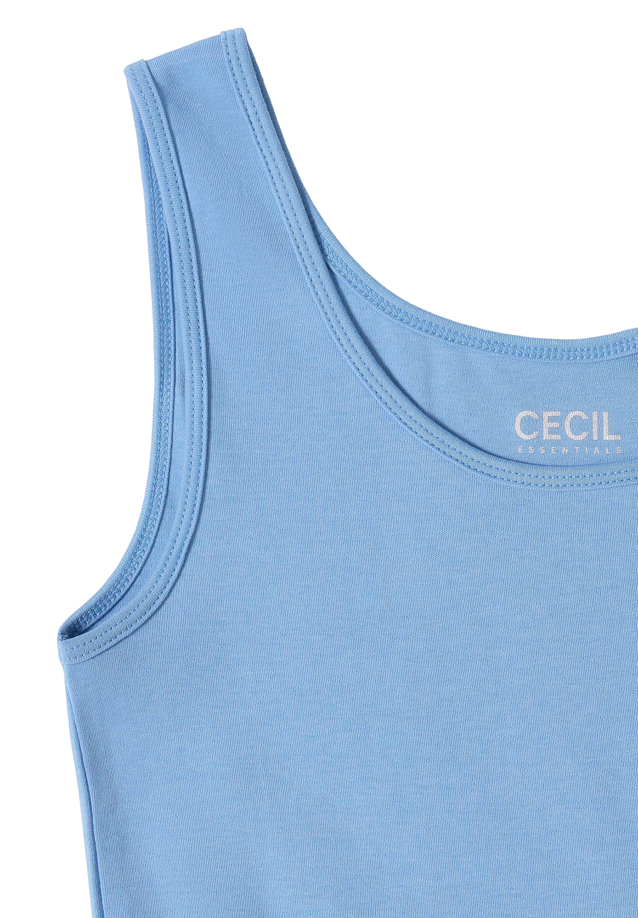 Cecil Shirttop »Style Linda« in Unifarbe