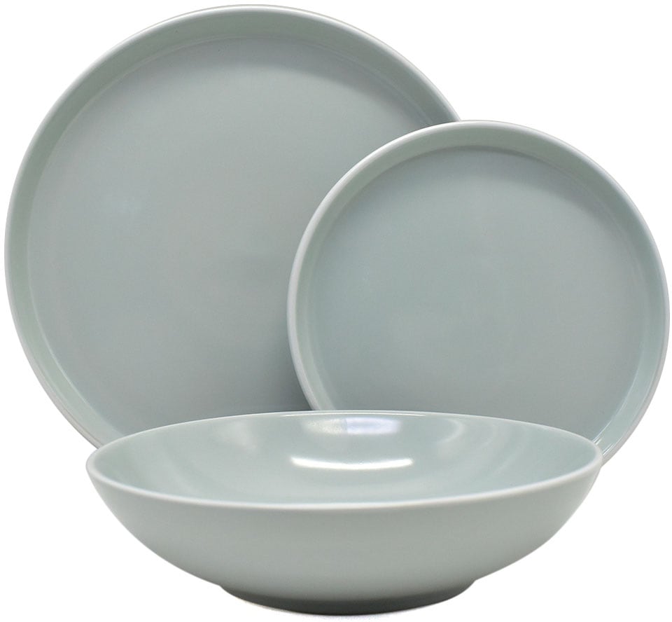 ECHTWERK Tafelservice »Nerea Nature-Design«, (Set, 18 tlg.), Pastellfarben