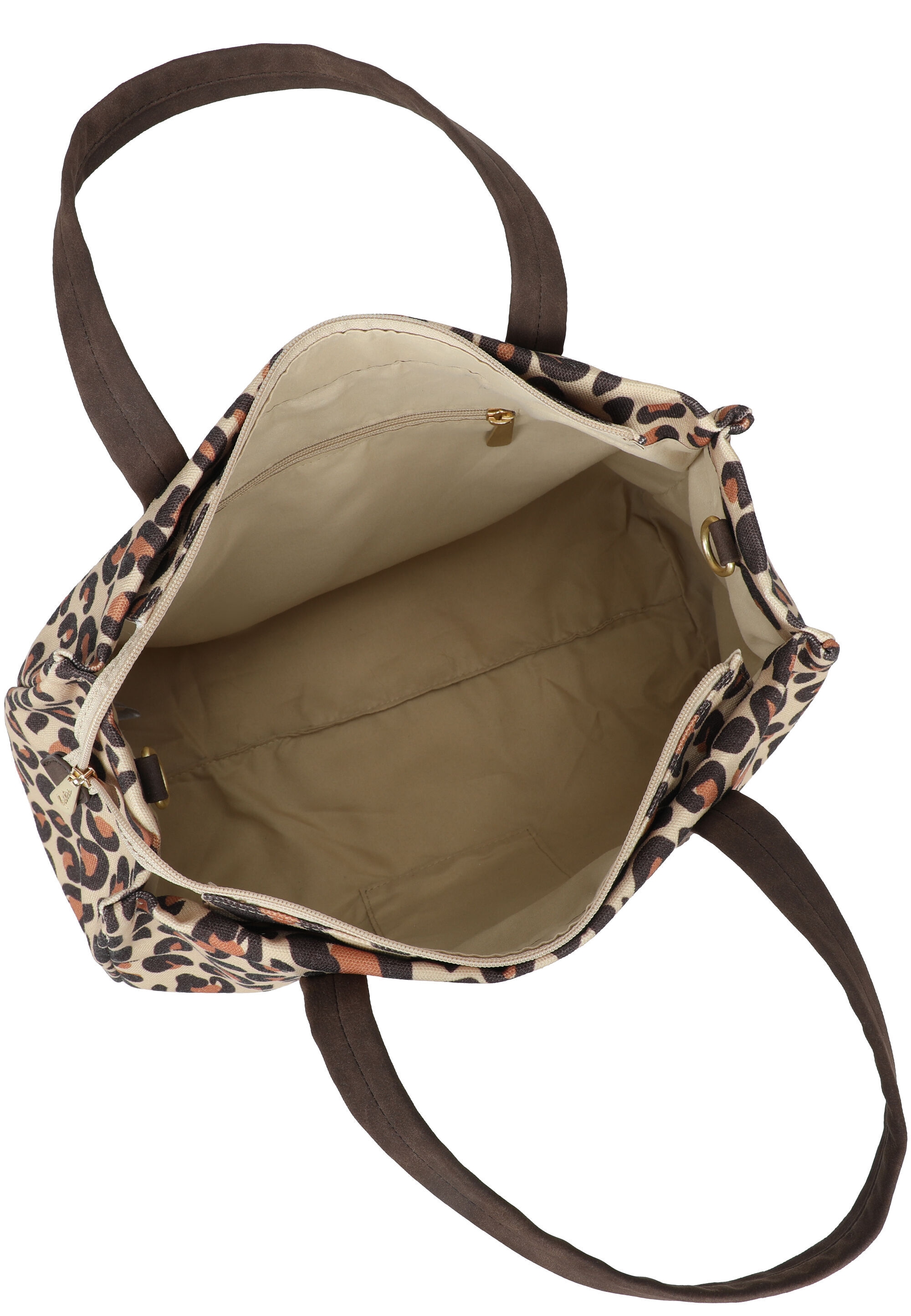 Fritzi aus Preußen »Easy Tote Limited Leo Camel« mit Leo-Print