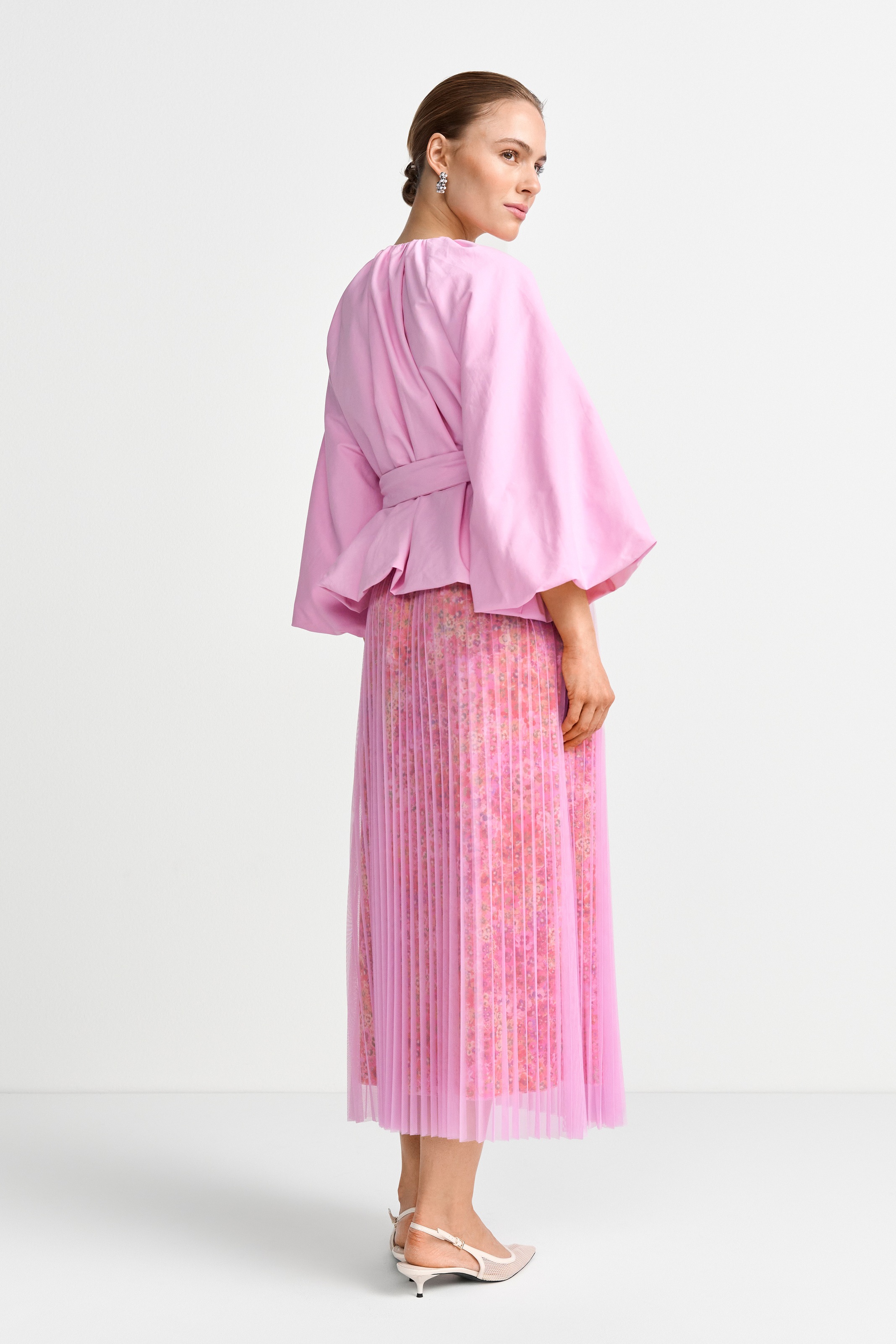 RICHROYAL Tüllrock mit Plissee-Überrock aus Tüll günstig online kaufen