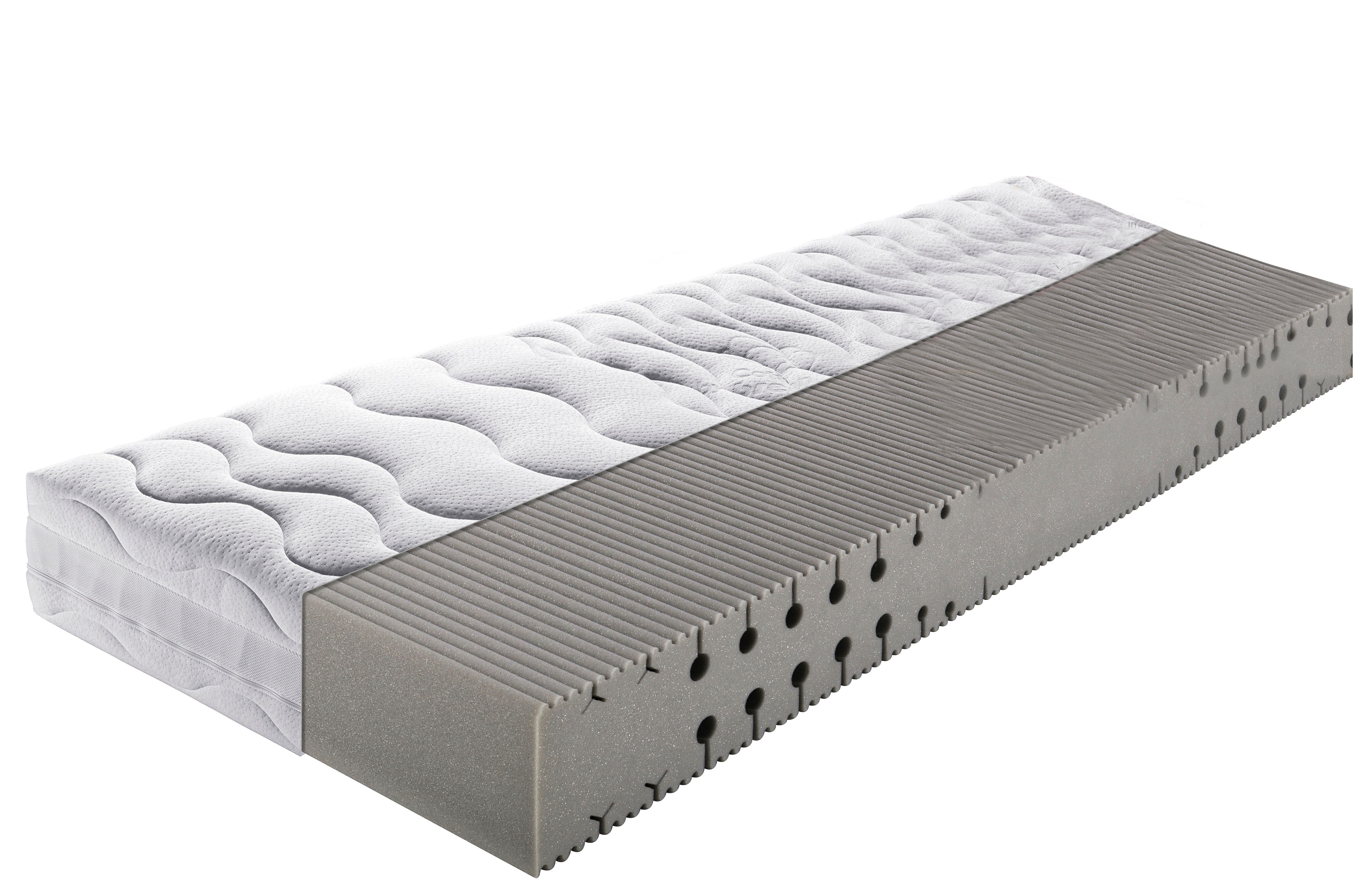 Breckle Kaltschaummatratze "Pro Body S 592, 7 Zonen Matratze 90x200 cm, 140x200 cm" 22 cm hoch Raumgewicht: 35 kg/m³ 1 Stk. tlg. & weitere Größen, Matratze H2/H3, ergonomisch, atmungsaktiv