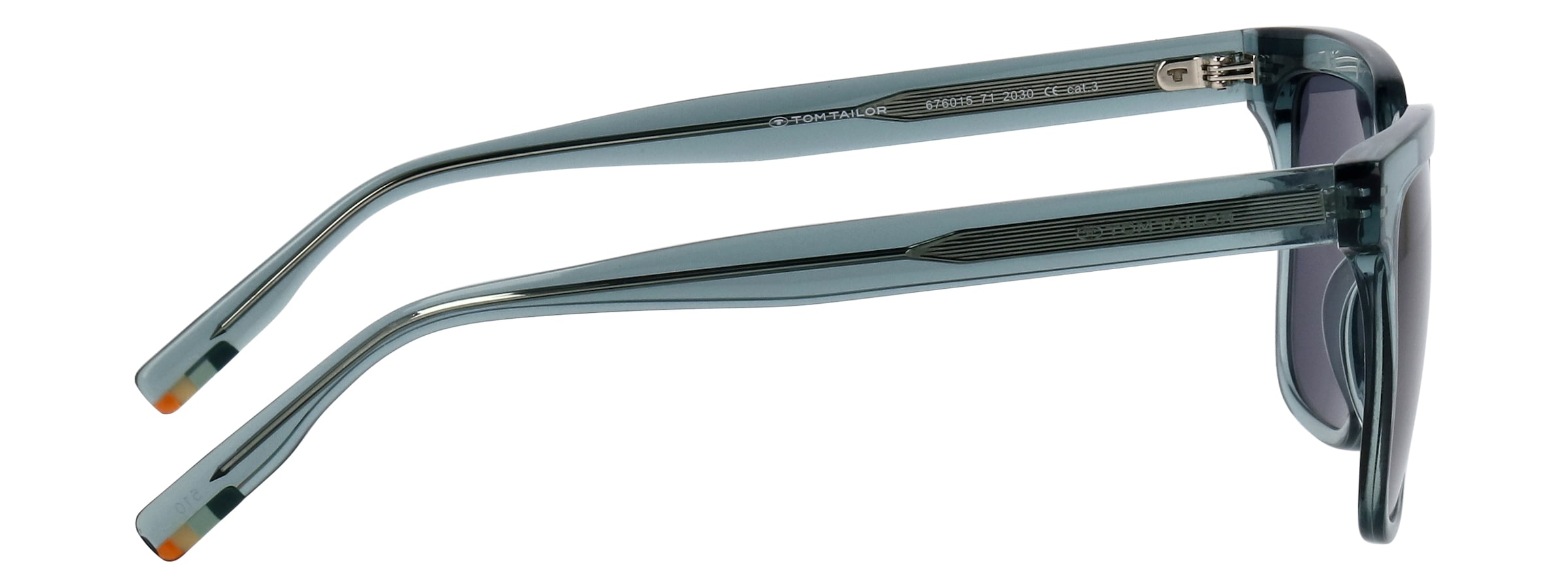 TOM TAILOR Sonnenbrille »Modell 676015« Form Karree/Soft, Logoschriftzug auf Bügel, Kunststofffassung