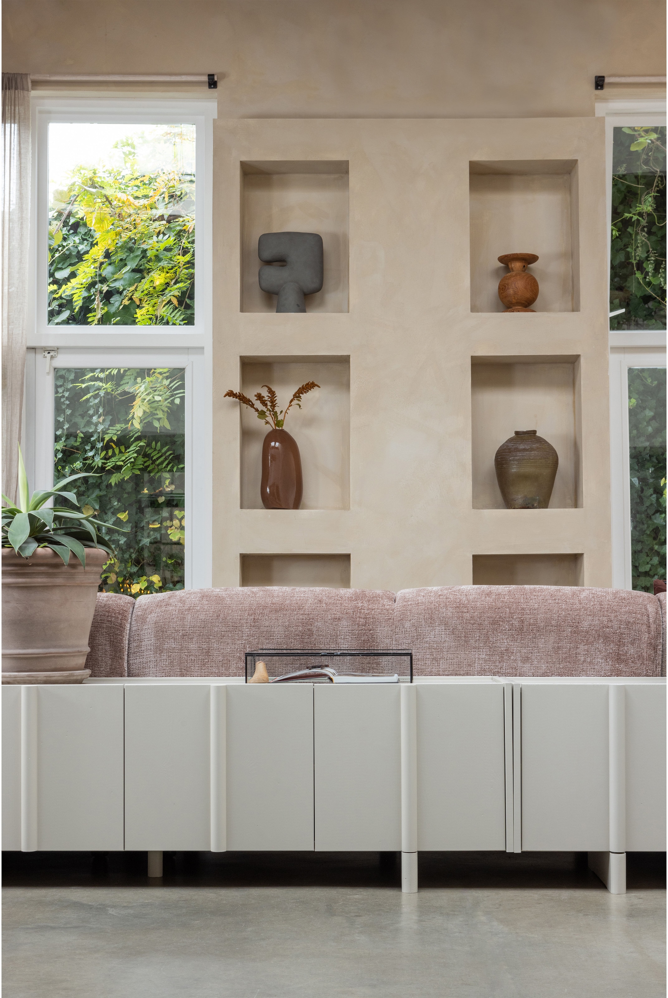 WOOOD Lowboard »WOOOD BASU TV MEUBEL 152 CM« Basu-Kollektion von WOOOD mit skandinavischem Design und FSC®