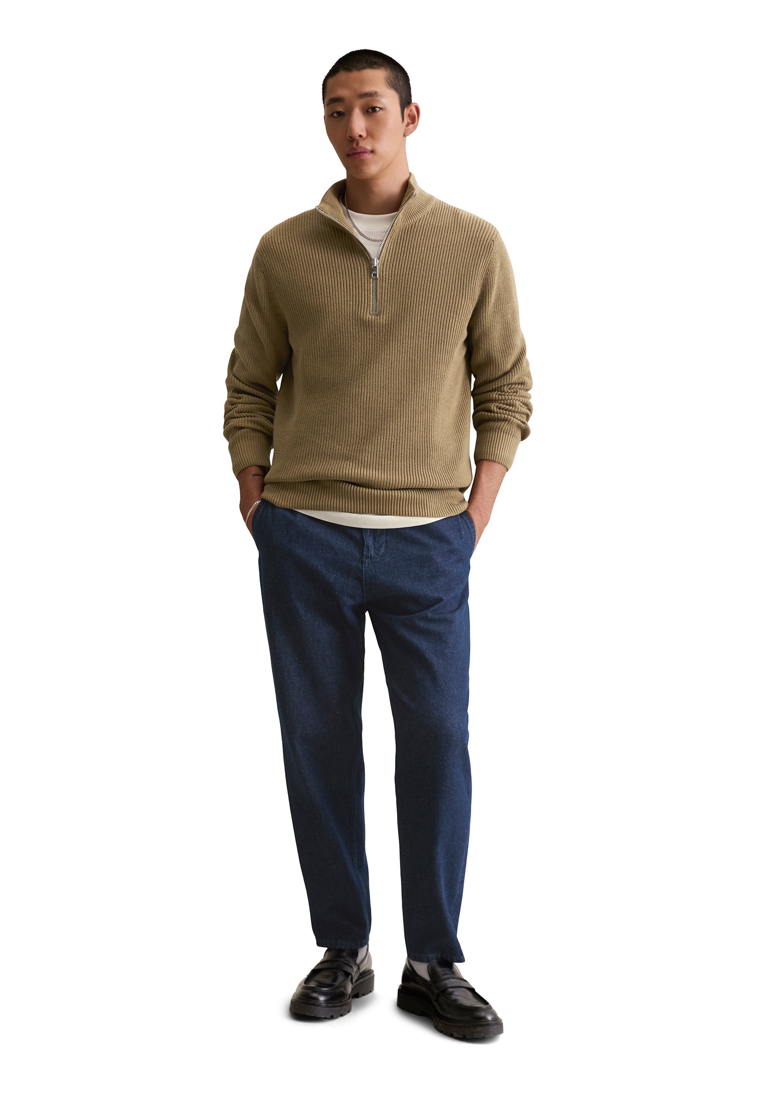 Marc O'Polo DENIM Troyer »aus reiner Bio-Baumwolle«