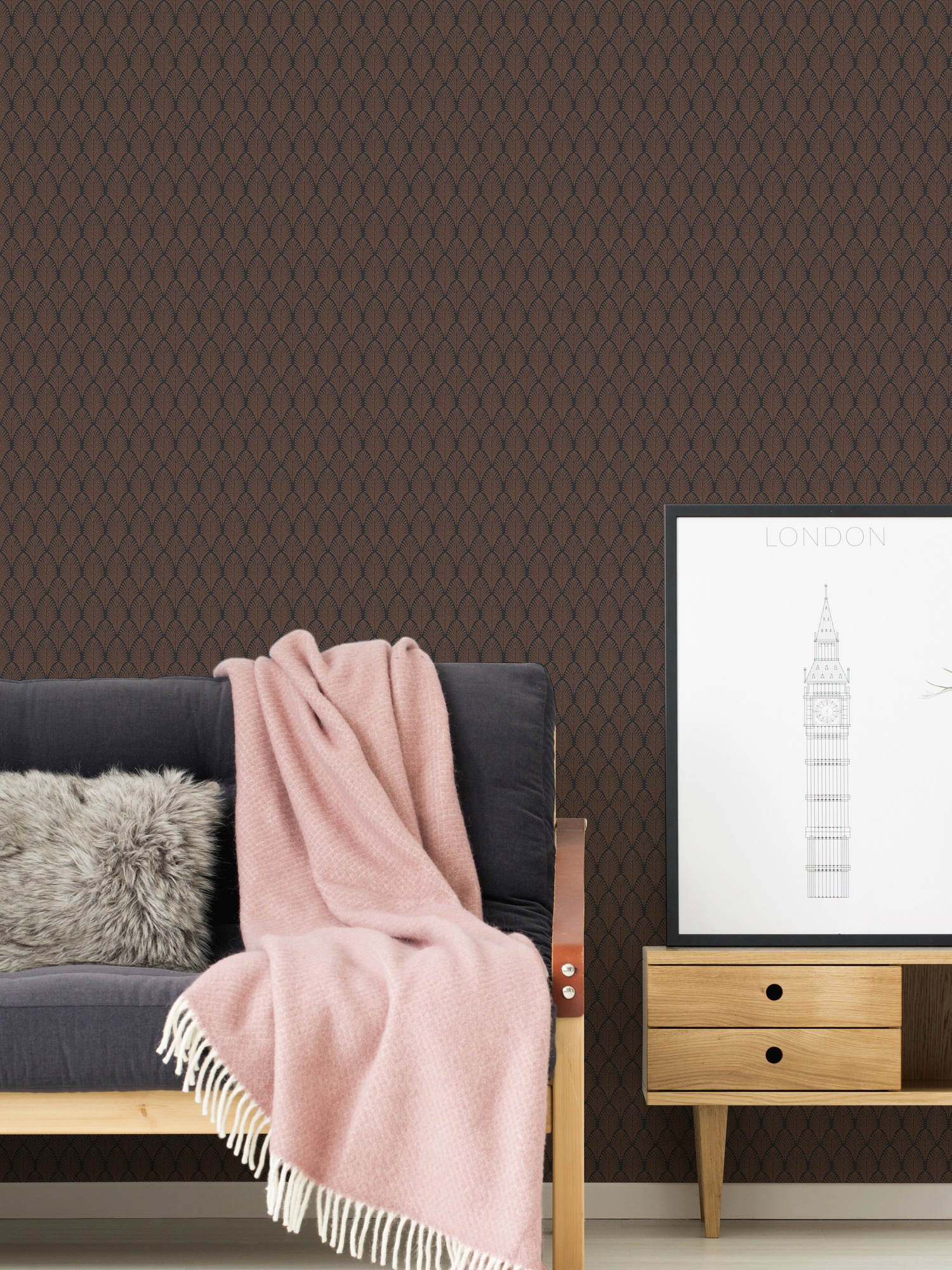 A.S. Création Vliestapete »Pop Style«, gemustert-Motiv-abstrakt, Moderne Tapete Design Tapeten Wohnzimmer Schlafzimmer Küche Design