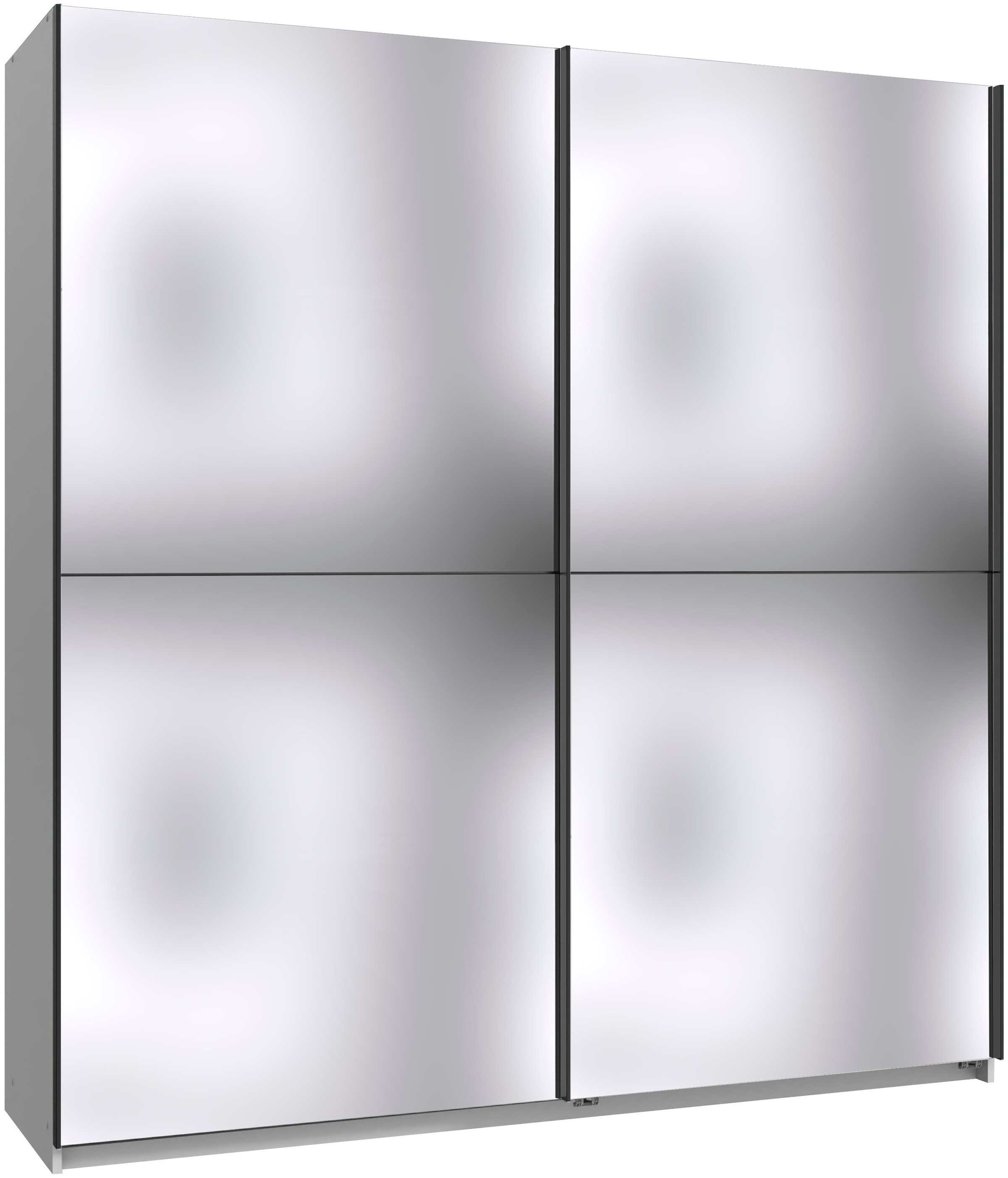 Wimex "Mugano, B/T/H 135 oder 180/65/198cm, Made in Germany" wähle Deine Ausstattung: Basic oder Premium, 2 Schwebetüren mit oder ohne Spiegel, Metallgriffe