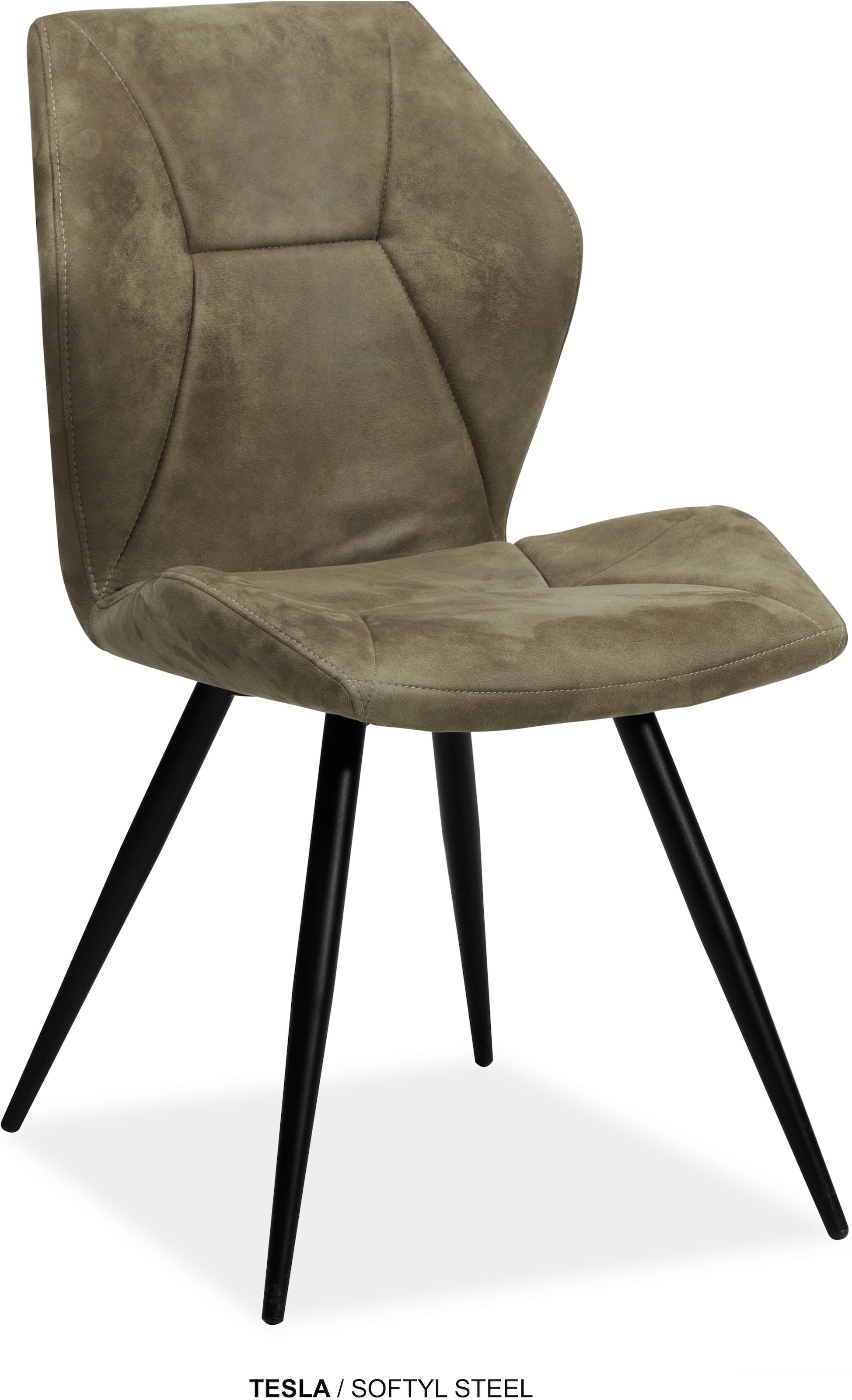 OMG Design Esszimmerstuhl »Tesla« (Set) 2 Stk.Esszimmerstuhl, pflegeleichter Bezug