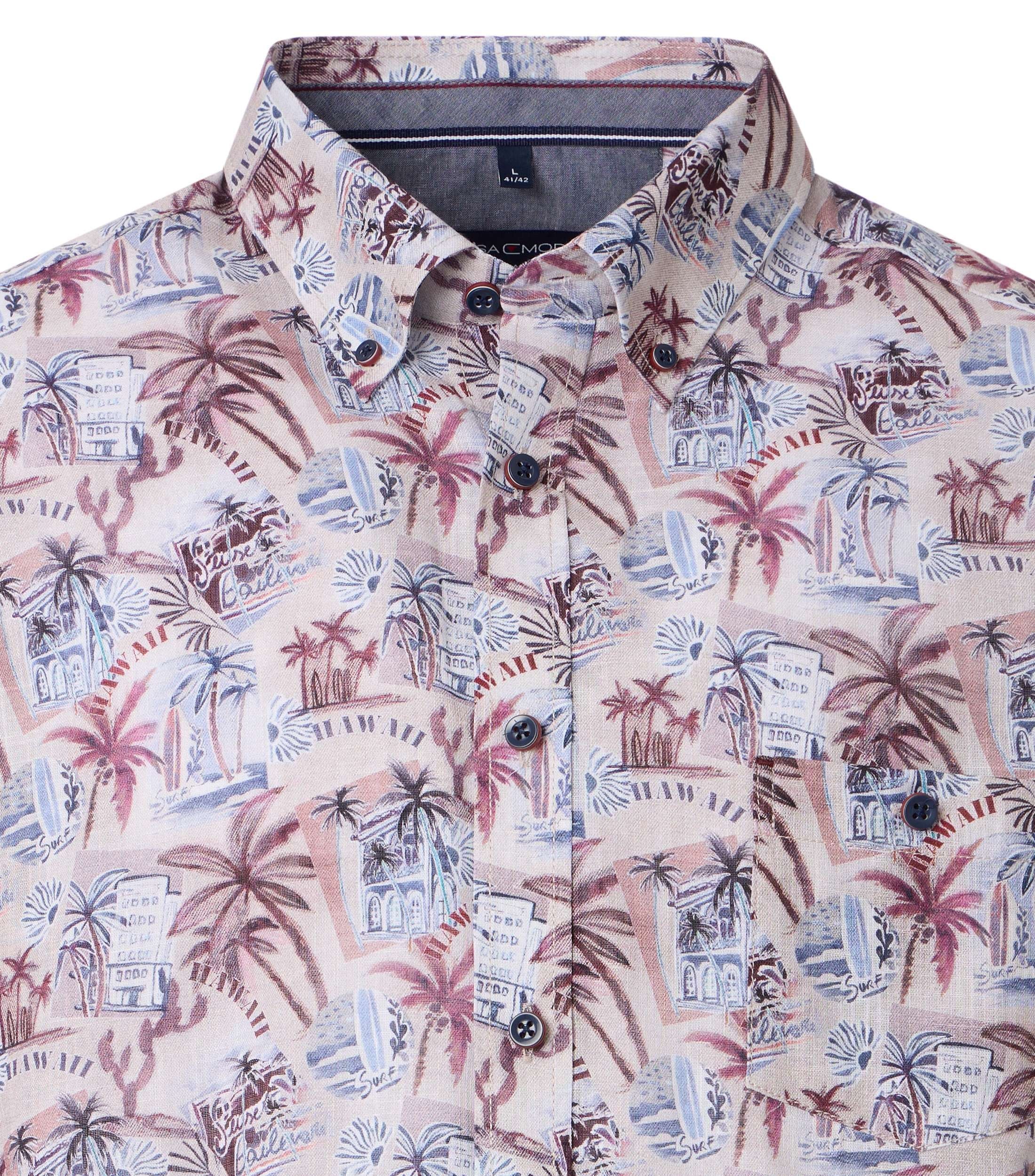 CASAMODA Kurzarmhemd »CASAMODA Freizeithemd Kurzarm Print«