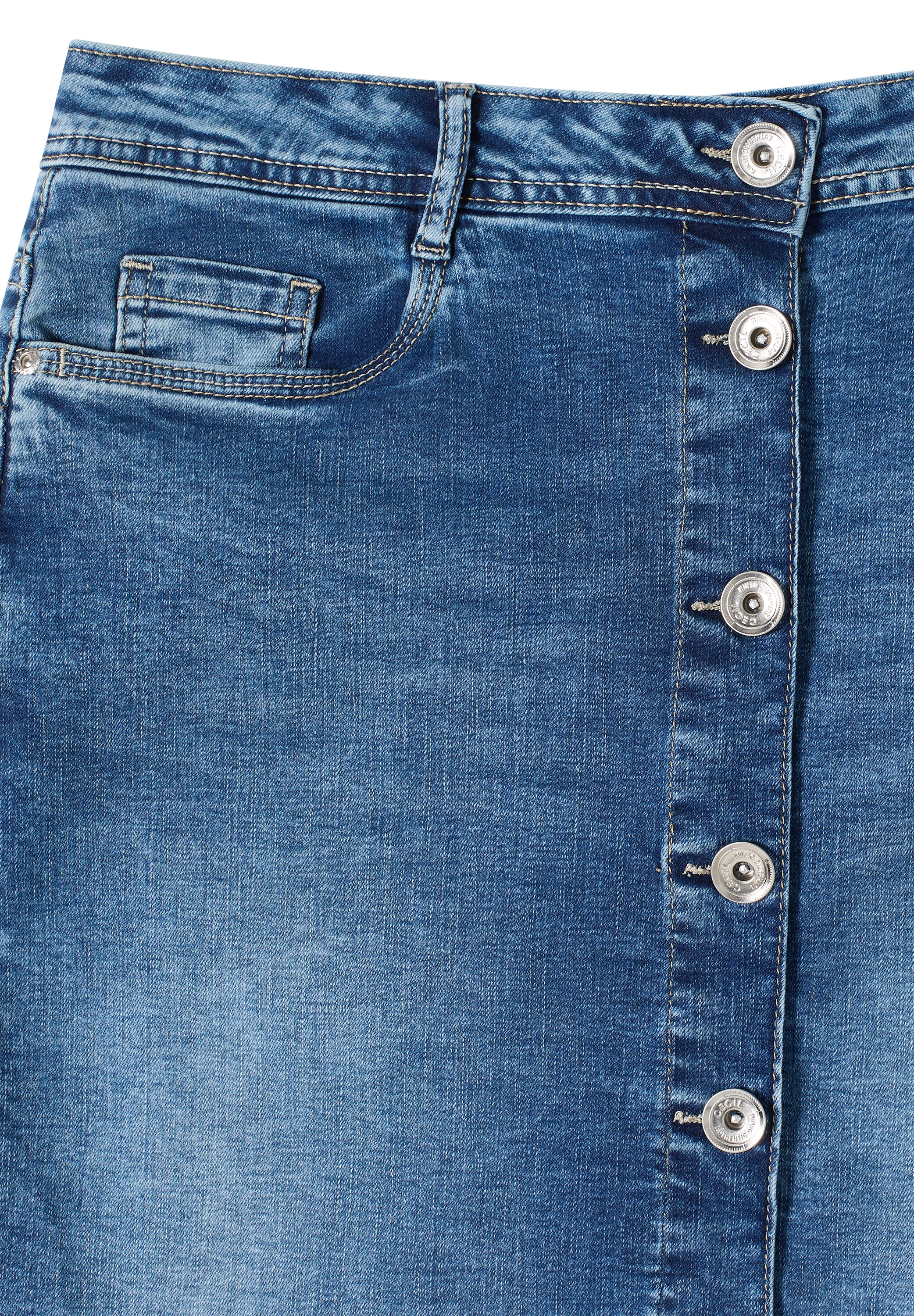 Cecil Jeansrock 5-Pocket-Style