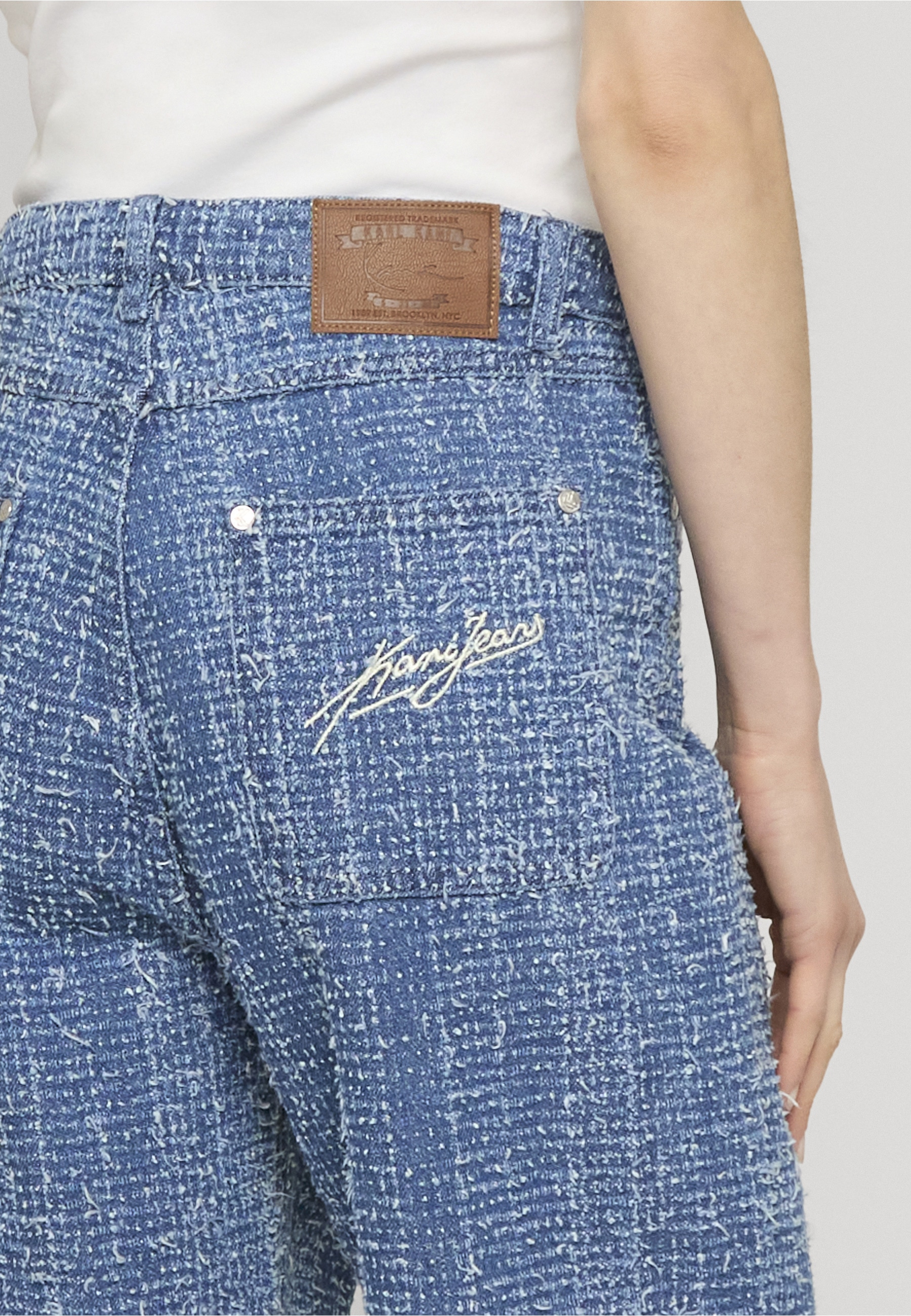 Karl Kani Straight-Jeans »Karl Kani Signature Distressed Jeans«