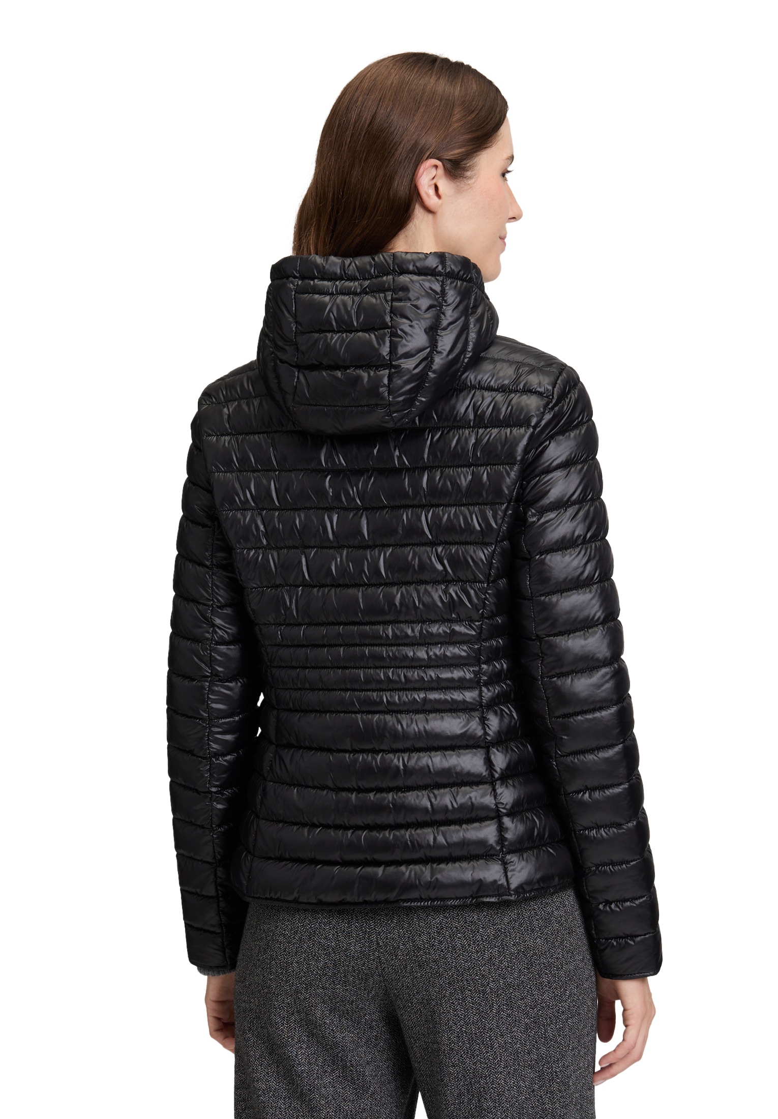 Cartoon Steppjacke »Cartoon Damen Steppjacke mit Reißverschlusstaschen«, mit Kapuze