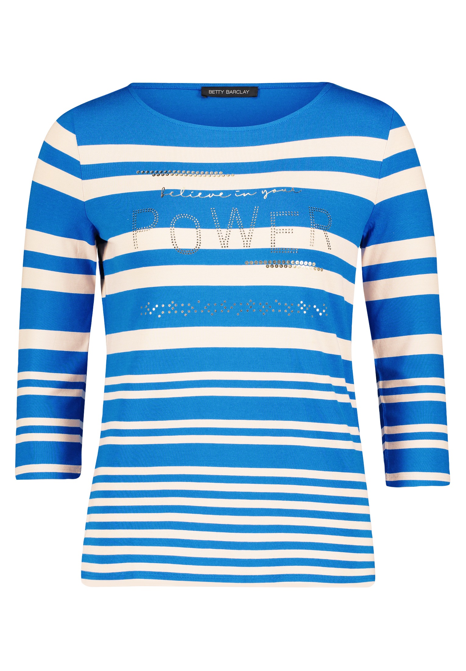 Betty Barclay 3/4-Arm-Shirt "Betty Barclay Damen Basic Shirt mit Strass", ( günstig online kaufen