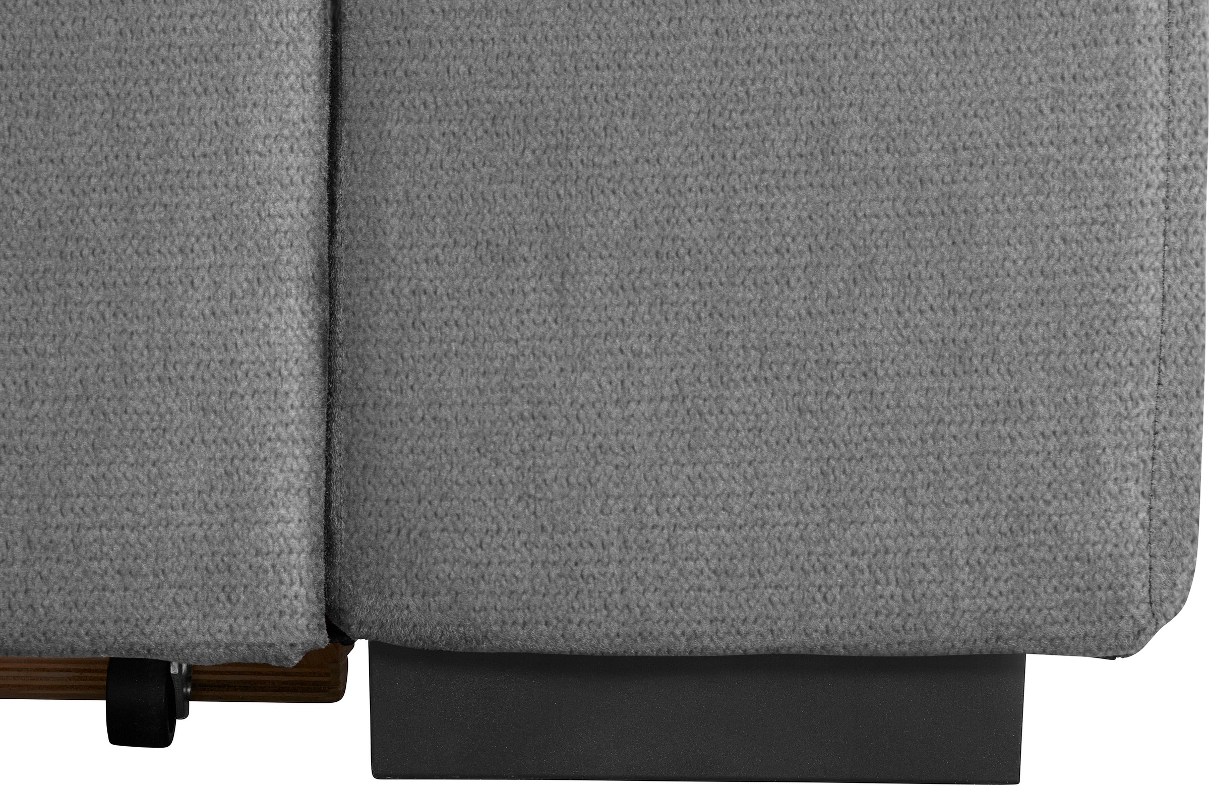 COTTA Ecksofa »Lola L-Form mit Kopfteilfunktion & Hocker«, (Set, mit Hocker), wahlweise mit Bettfunktion, Bettkasten & Armteilverstellung