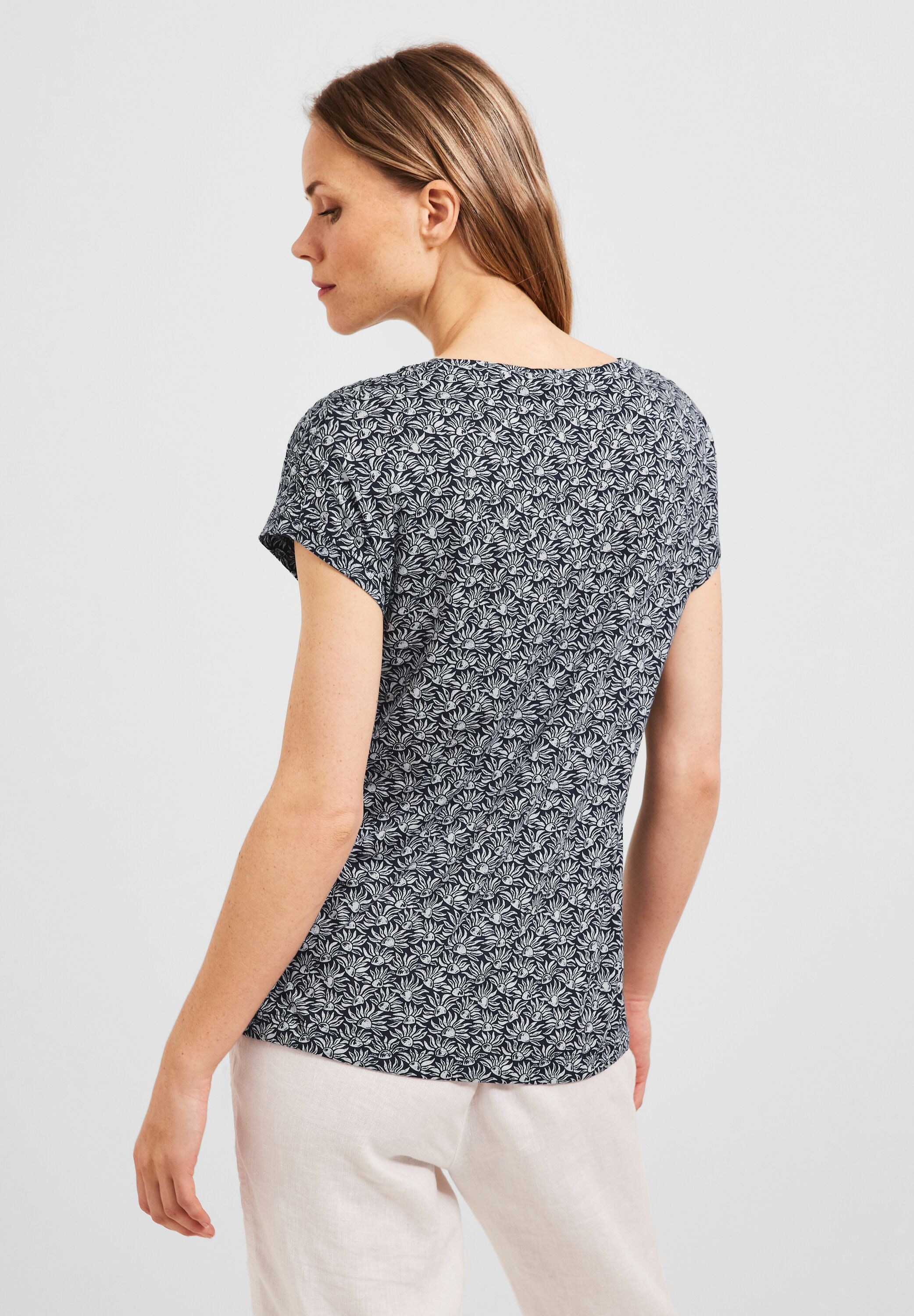 Cecil T-Shirt, mit Smok-Details online kaufen | BAUR