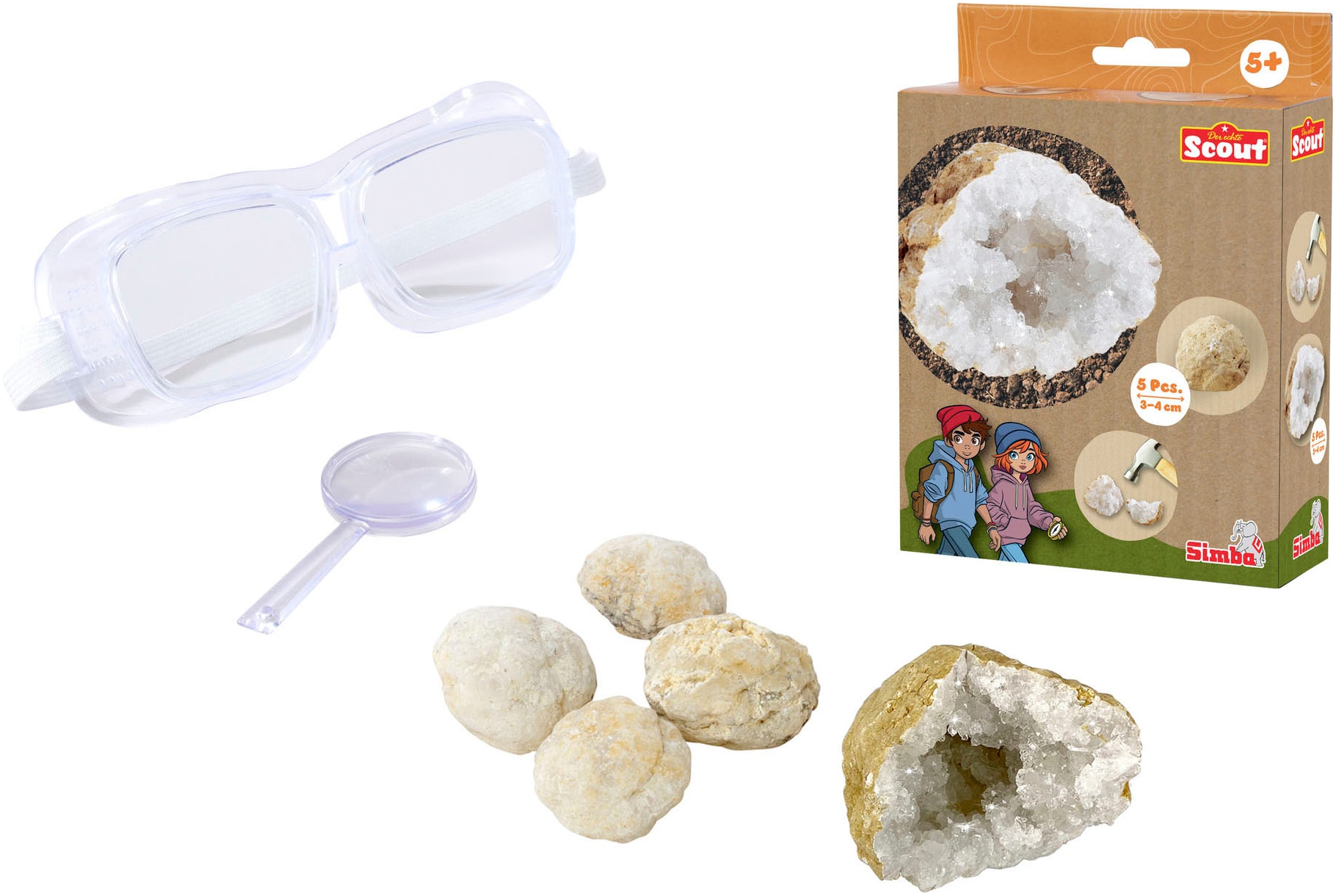 SIMBA Kinder Kreativset "Scout Geoden", bunt, Kreativsets