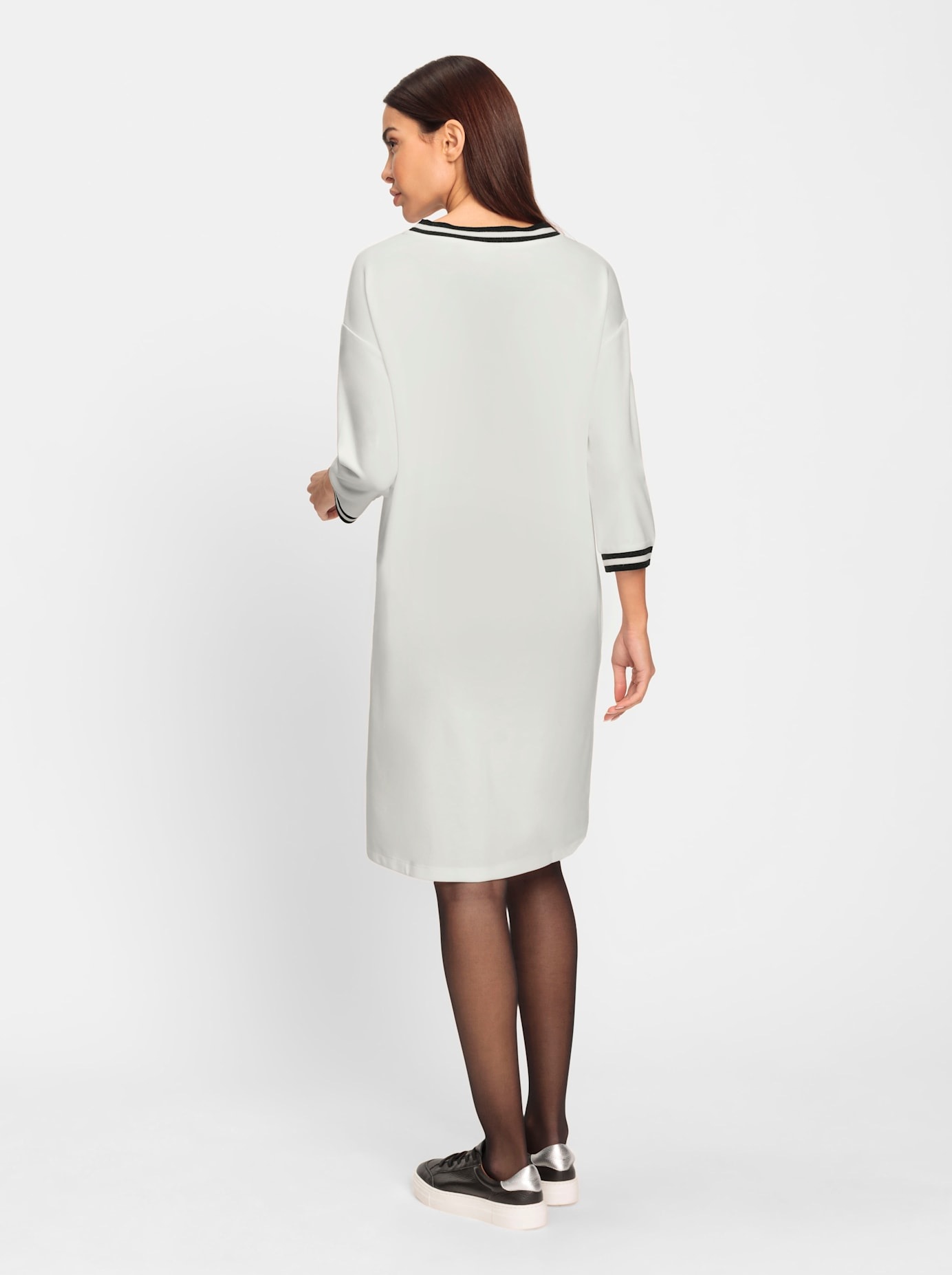 heine Jerseykleid "Sweatkleid" Eingrifftaschen günstig online kaufen