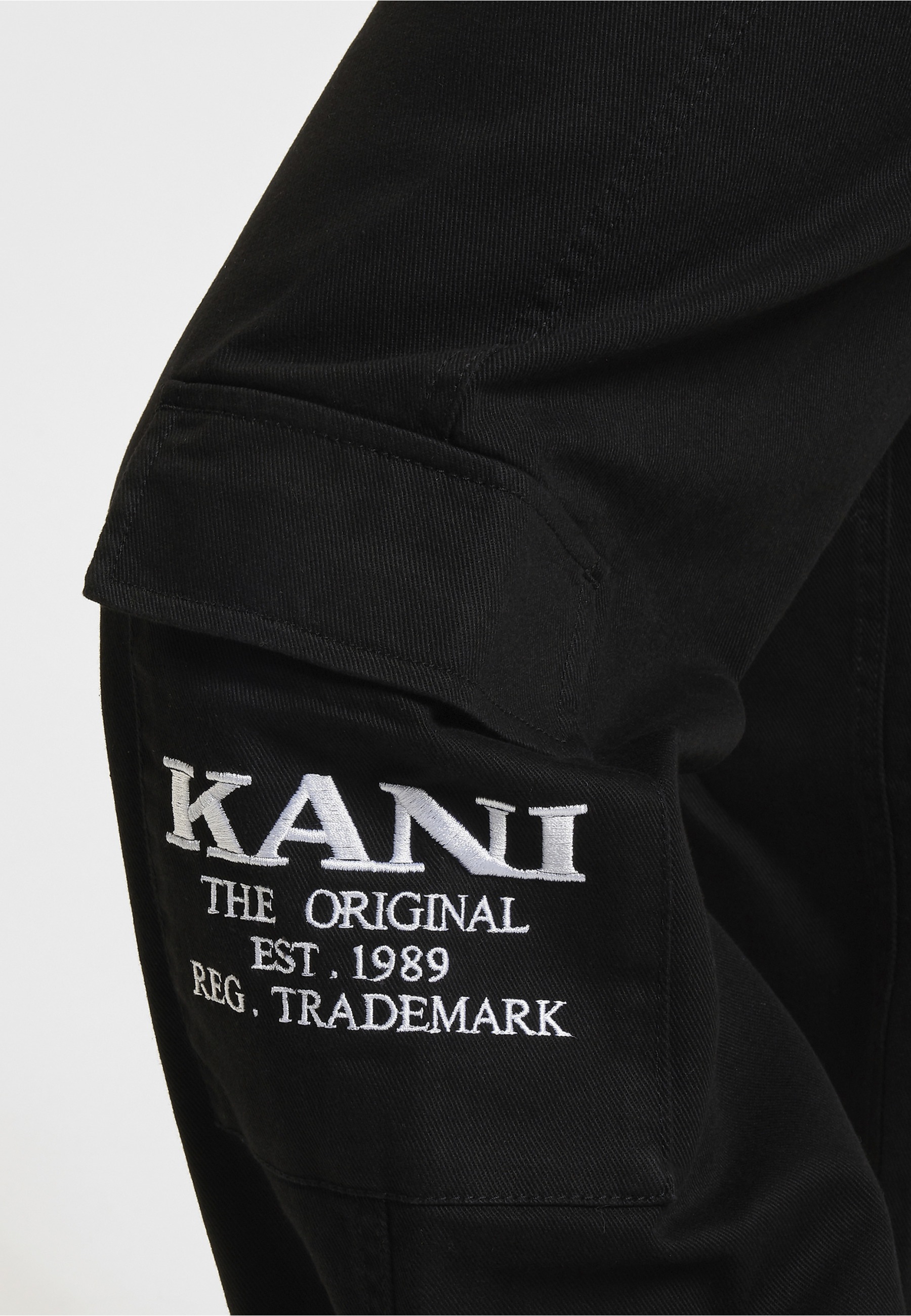 Karl Kani Stoffhose »Karl Kani Damen KK Denim K Cargo Pants«