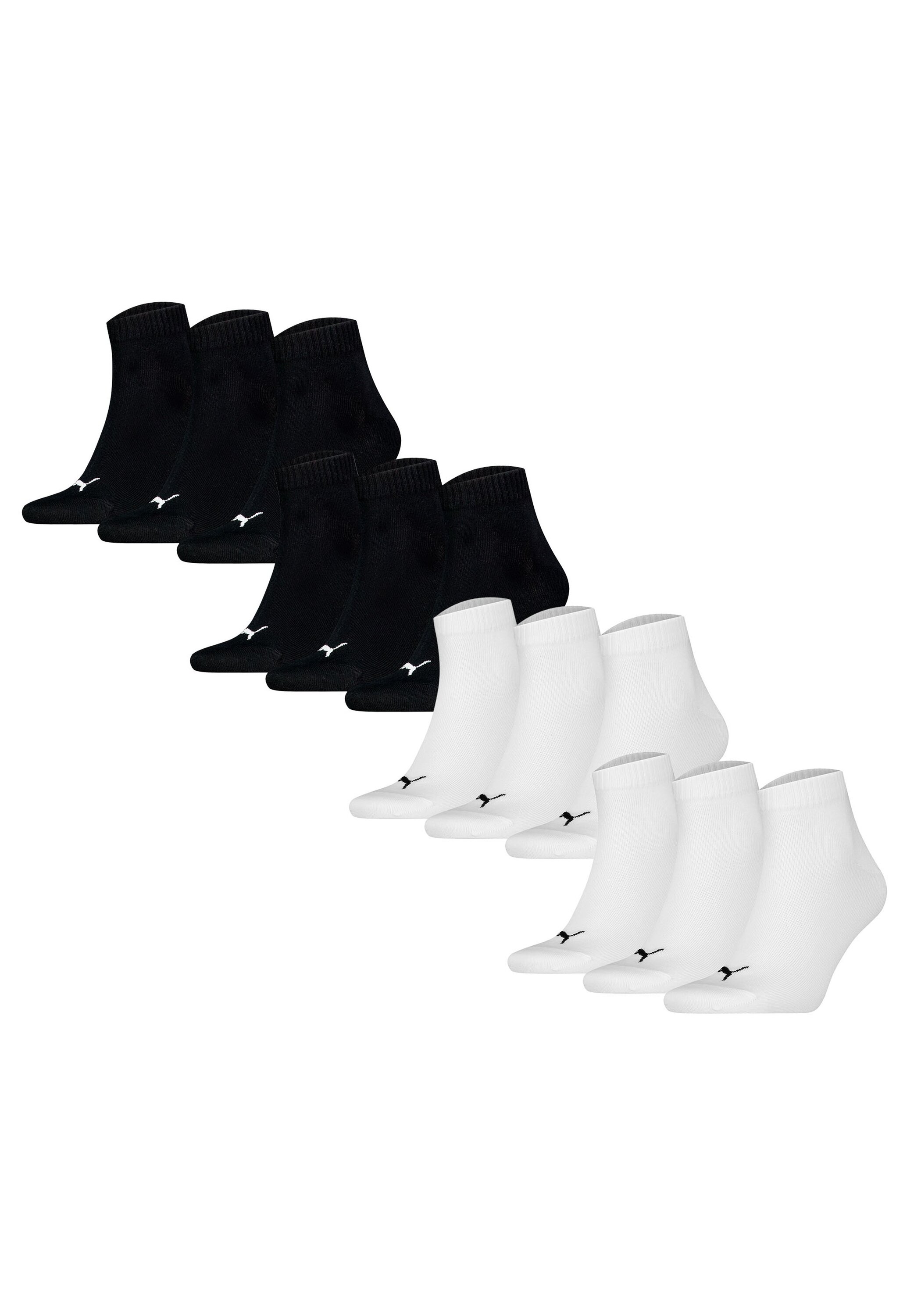 PUMA Kurzsocken "Socken Quarter Plain 12P 12er Pack" 12 Paar tlg.