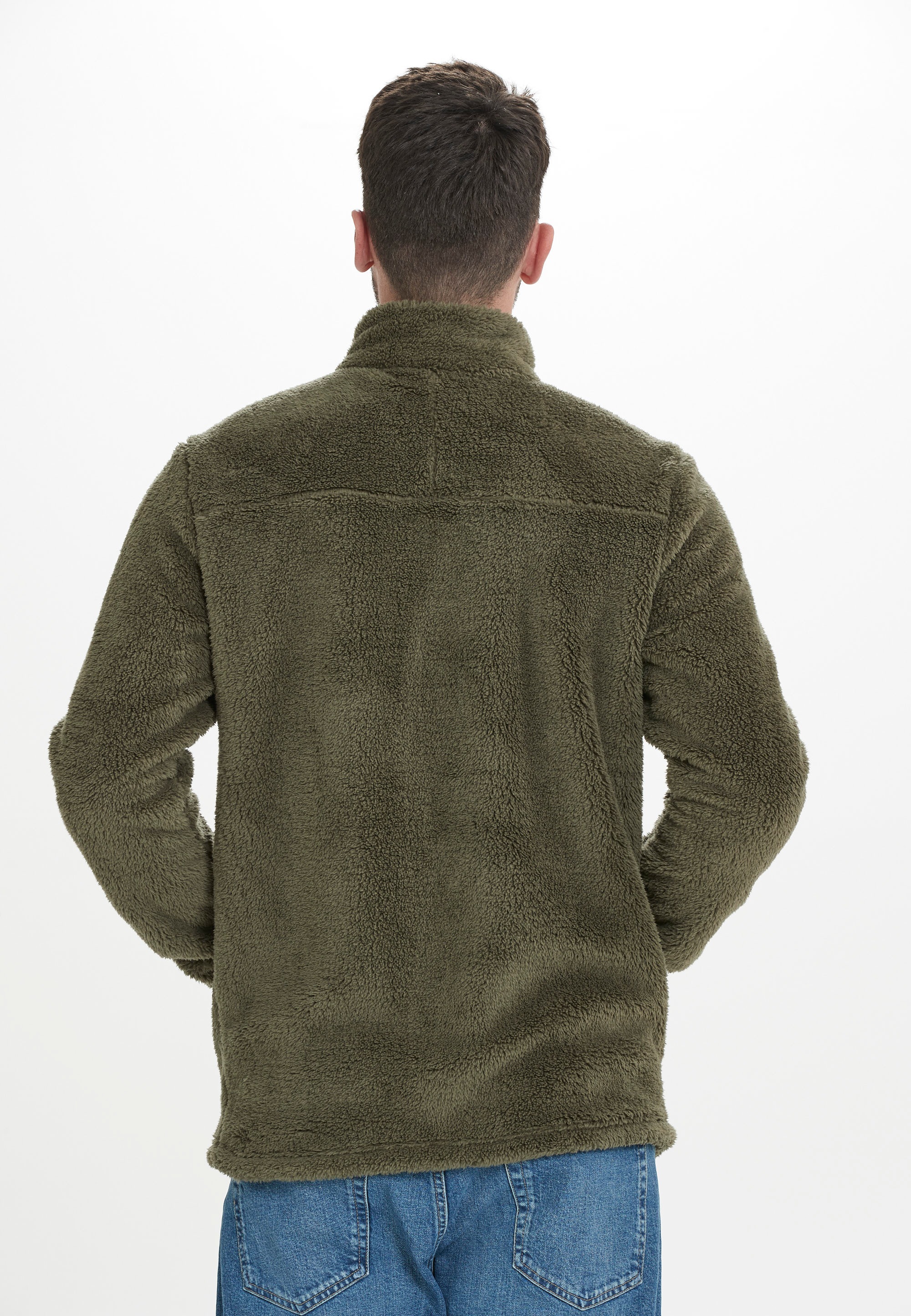 WEATHER REPORT Fleecejacke »Legend«, mit samtigem Finish
