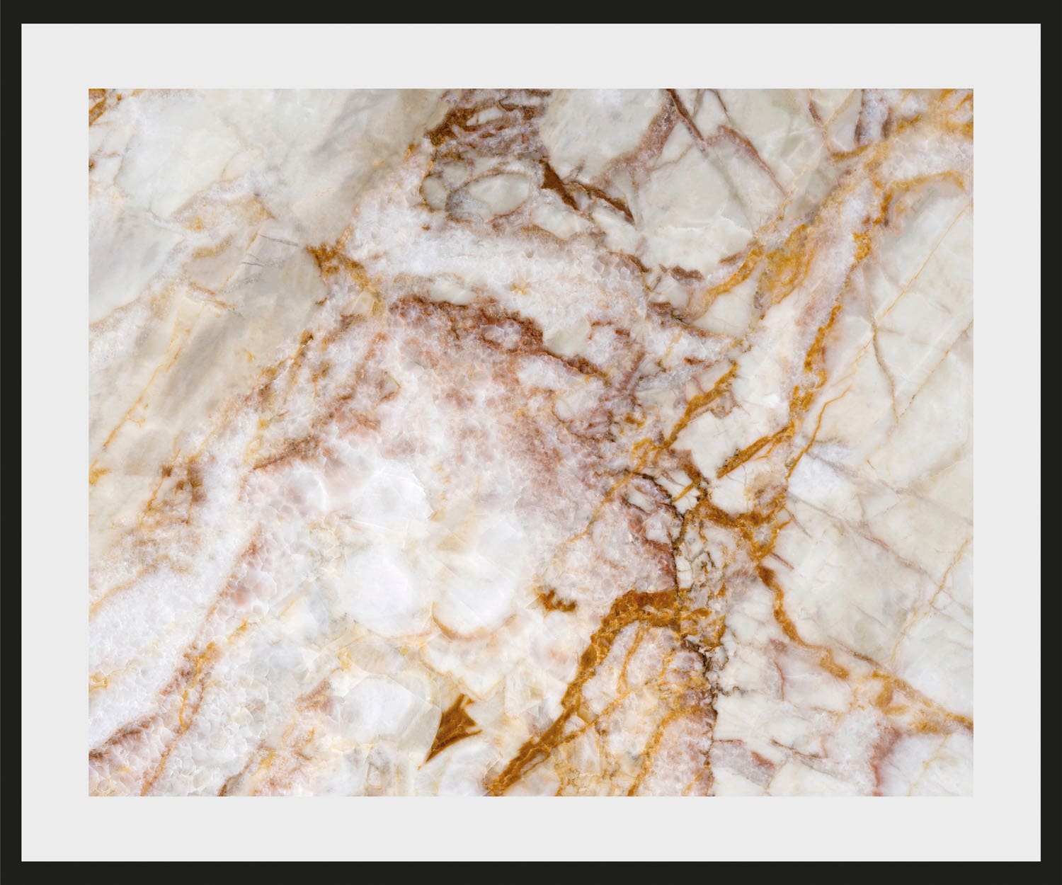 queence Bild "Christopher" Abstrakt Gemälde Kunst Marmor 1 Stk. tlg. HD Premium Poster-Druck inkl. Holzrahmen