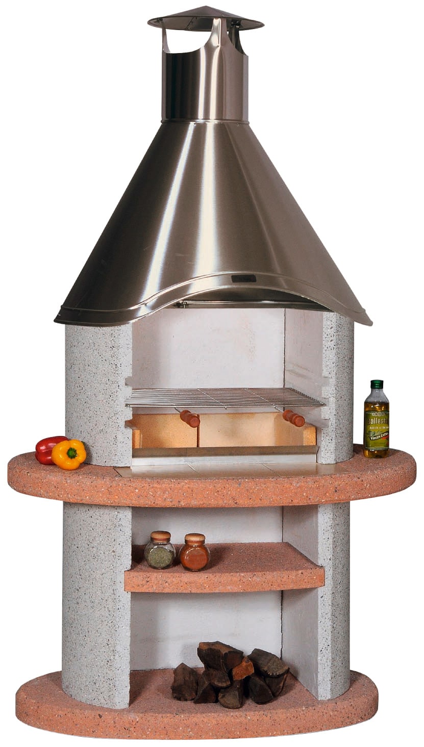 WELLFIRE Grillkamin "Duna Colora", BxTxH: 110x73x192 cm