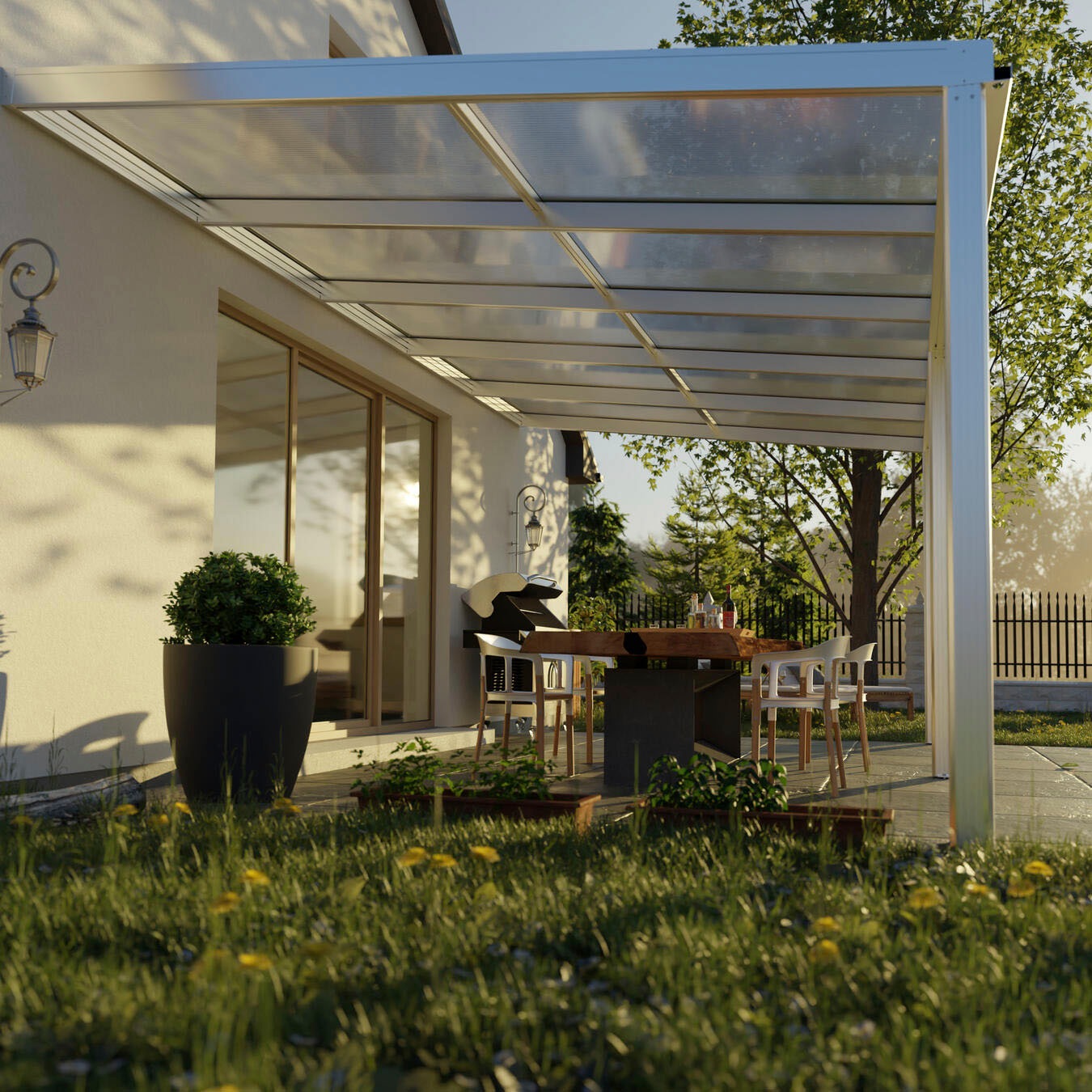 Thumbnail - Beckmann Terrassendach "Exklusiv Gr. 7"