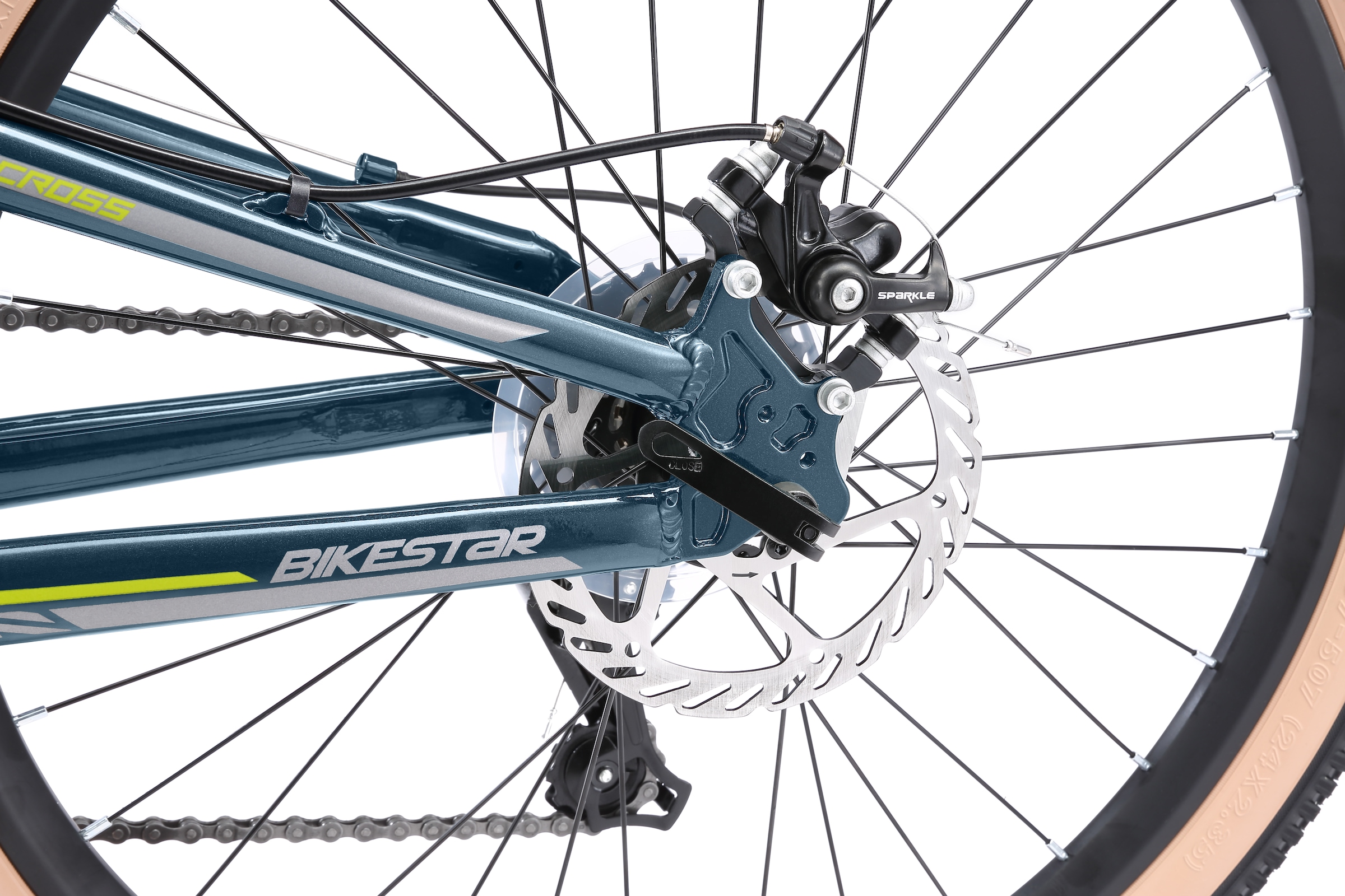 Bikestar Jugendfahrrad 21 Gang Shimano RD-TY21 Schaltwerk Kettenschaltung