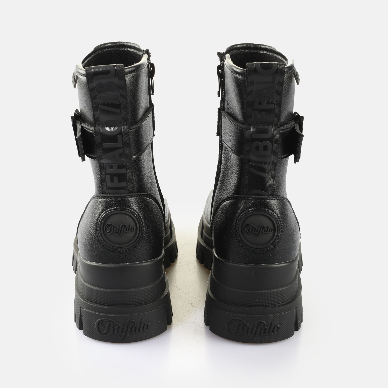 Buffalo Stiefelette »ASPHA BOOTIE BUCKLE OS«  Boots, Festival-Stiefelette, Plateaustiefelette mit Zierschließe