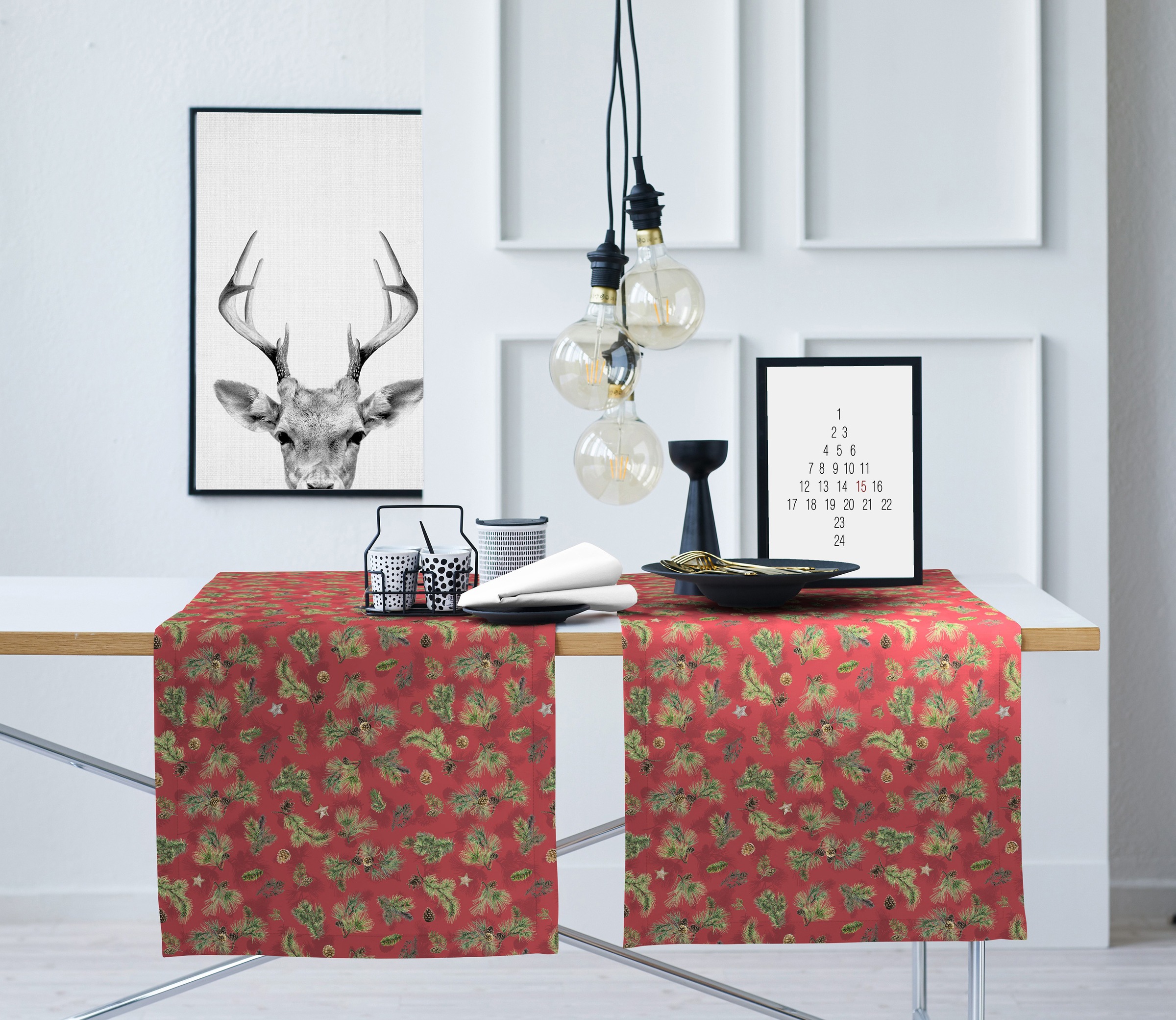 APELT Tischläufer "9530 WINTERWELT, Weihnachtsdeko, Weihnachten" Digitaldru günstig online kaufen