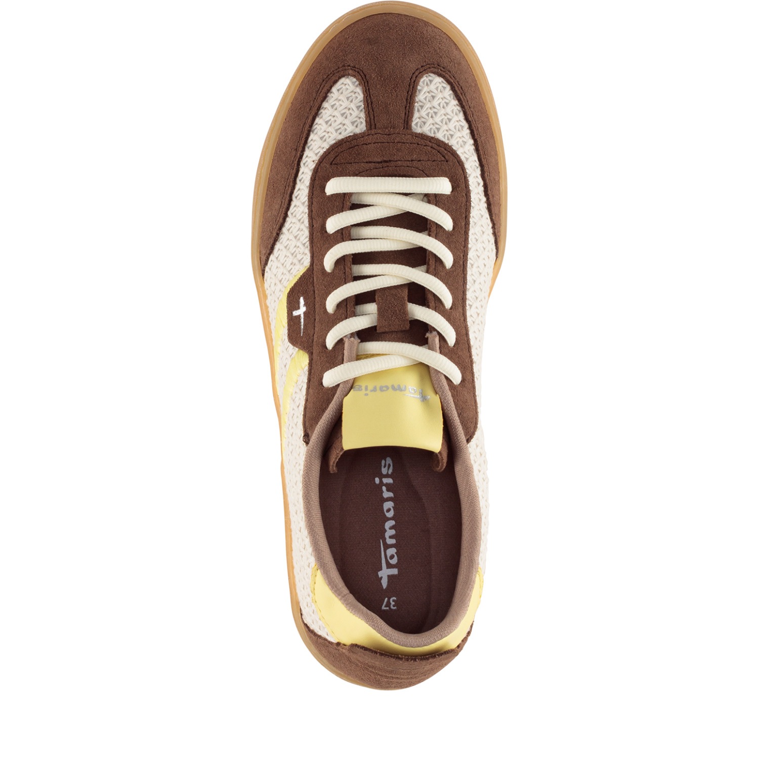 Tamaris Sneaker  Freizeitschuh, Halbschuh, Schnürschuh im modischen Retro-Look