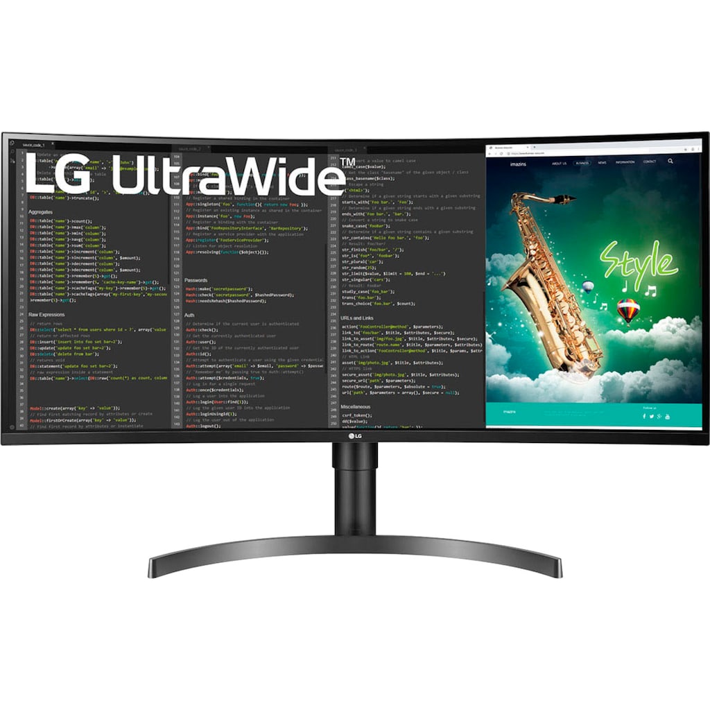 LG LCD-Monitor »35WN75CP«, 89 cm/35 Zoll, 3440 x 1440 px, UWQHD, 5 ms Reaktionszeit, 100 Hz