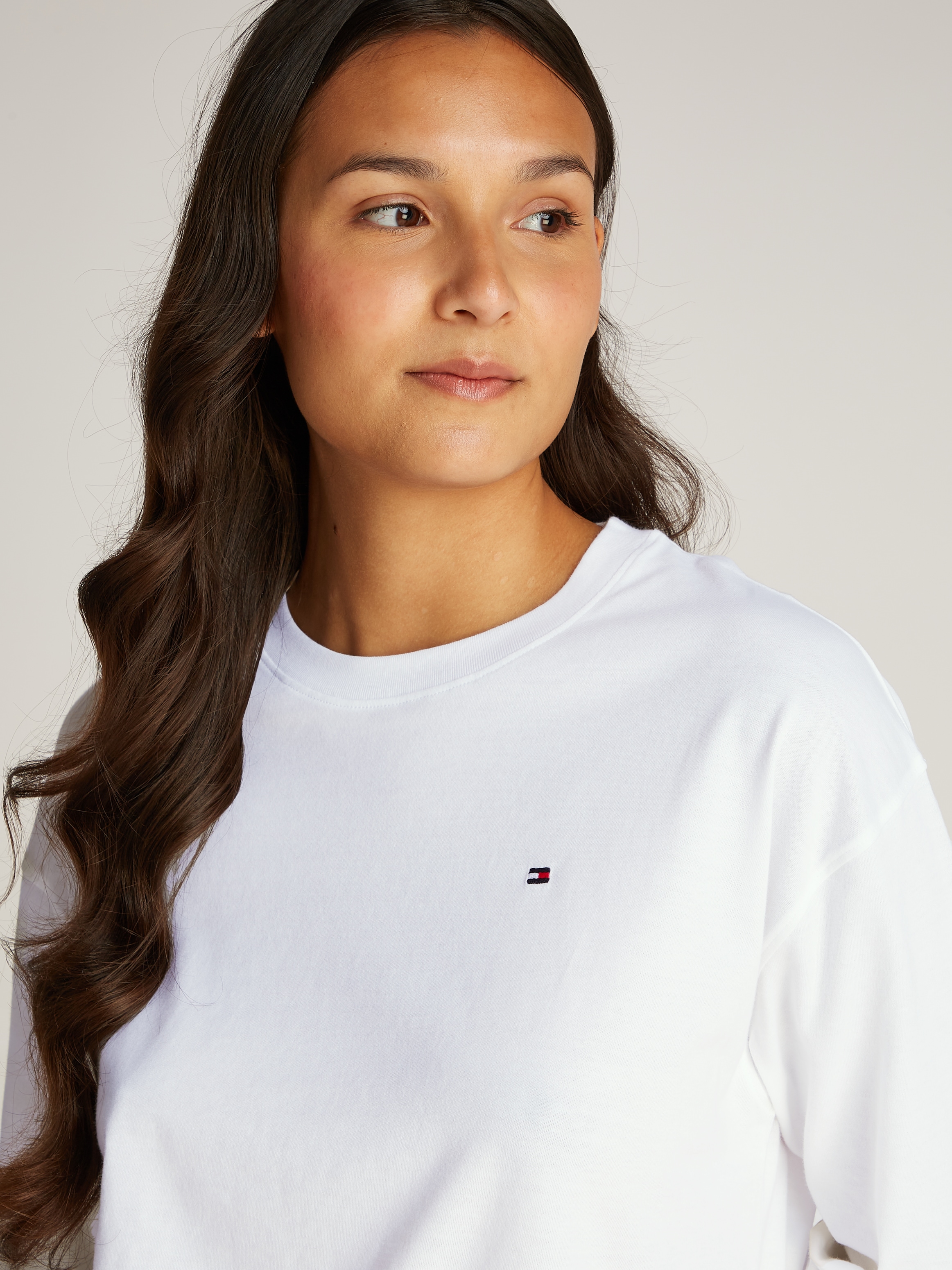 Tommy Hilfiger Underwear Langarmshirt »LS JERSEY T-SHIRT«, mit Logostickerei