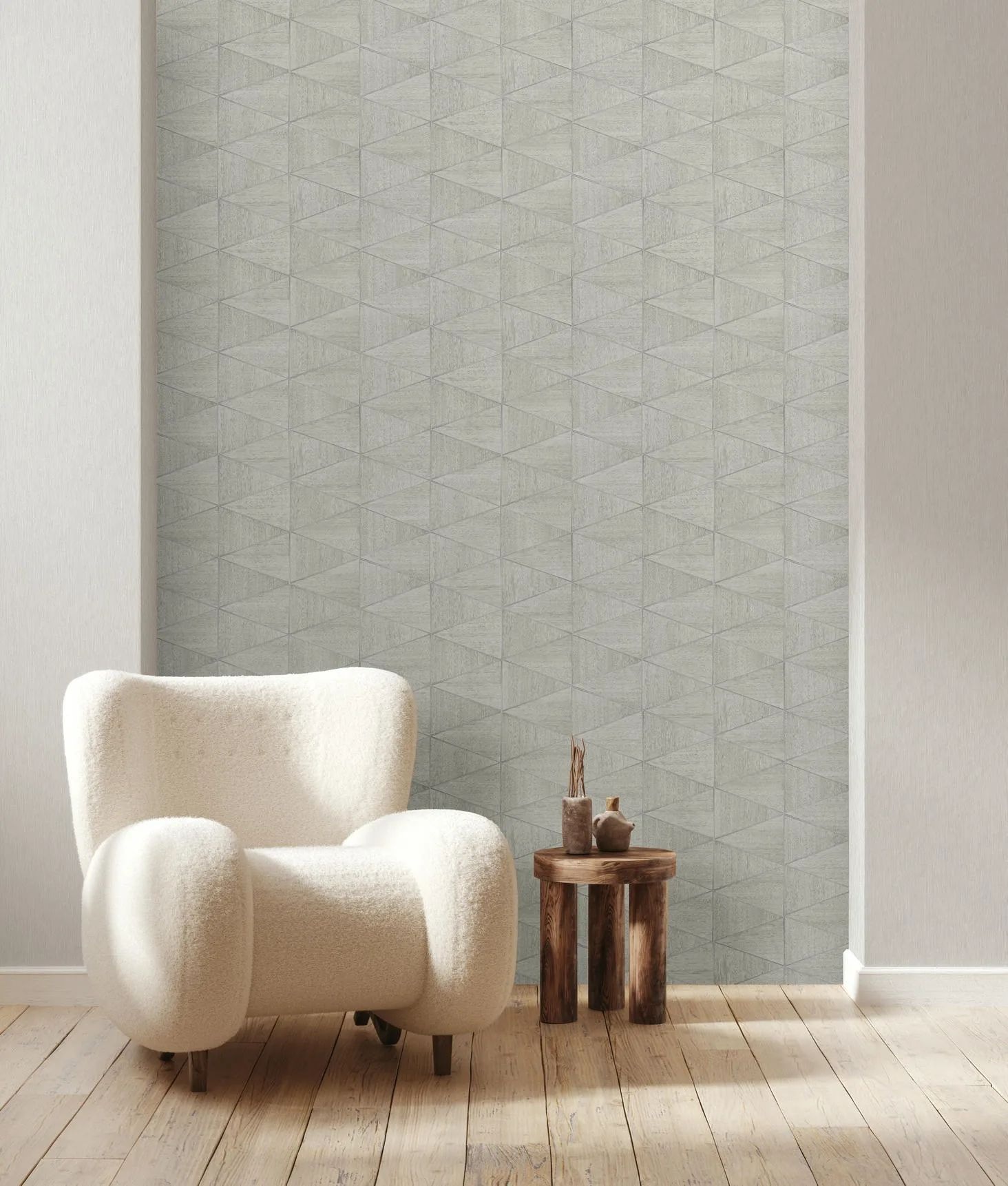 Thumbnail - Marburg Vliestapete "Tapete Geo Vibe" geprägt moderne Vliestapete für Wohnzimmer Schlafzimmer Küche