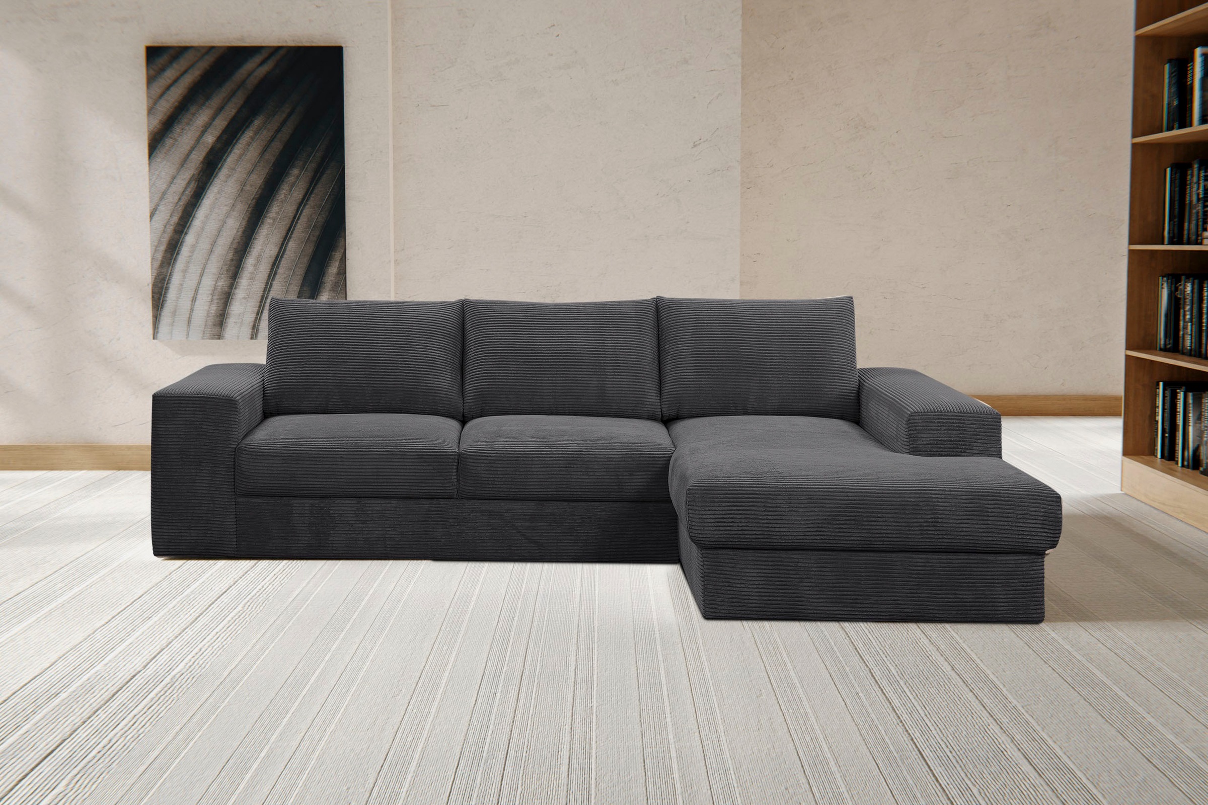 WERK2 Ecksofa Rozzana, in modischem Cord-Bezug günstig online kaufen