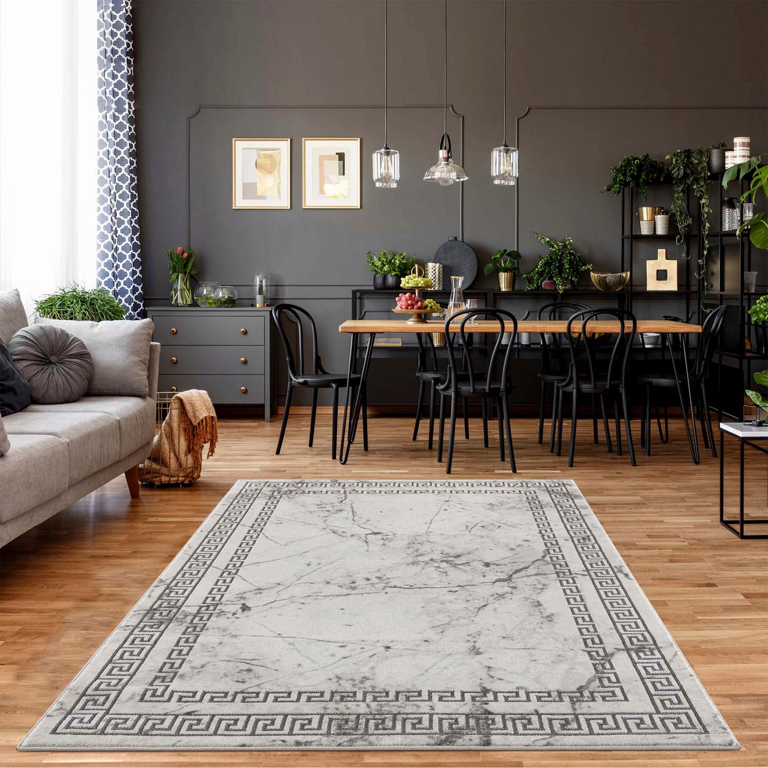 Carpet City Teppich "Noa 9273", rechteckig, 11 mm Höhe, Kurzflor, Modern, Weicher For, Pflegeleicht