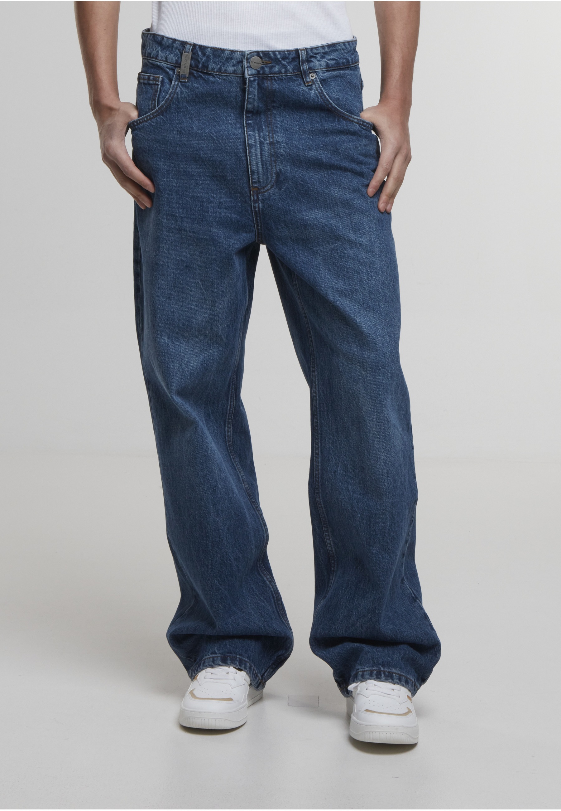2Y Studios Adrik Basic Baggy Jeans Men Midblue 38 2