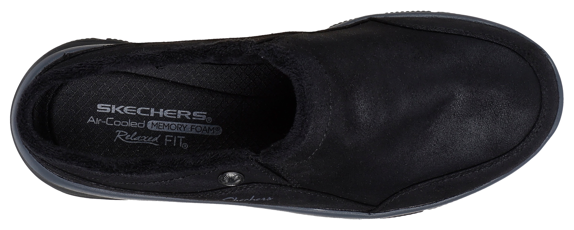 Skechers Clog »EASY GOING-LATTE 2«  Pantoffel, Slipper, Hausschuh mit Warmfutter