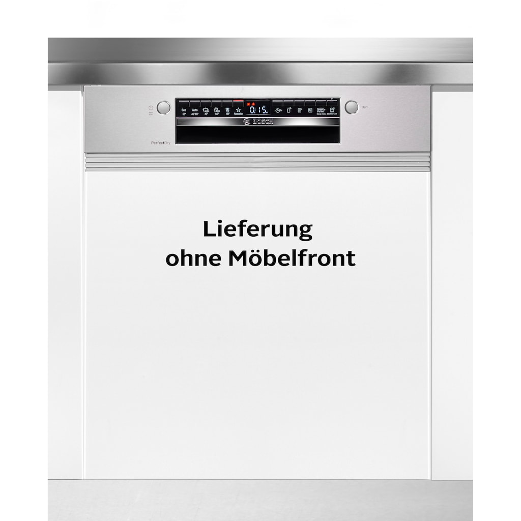 BOSCH teilintegrierbarer Geschirrspüler »SMI6YAS01E«, 6, SMI6YAS01E, 13 Maßgedecke