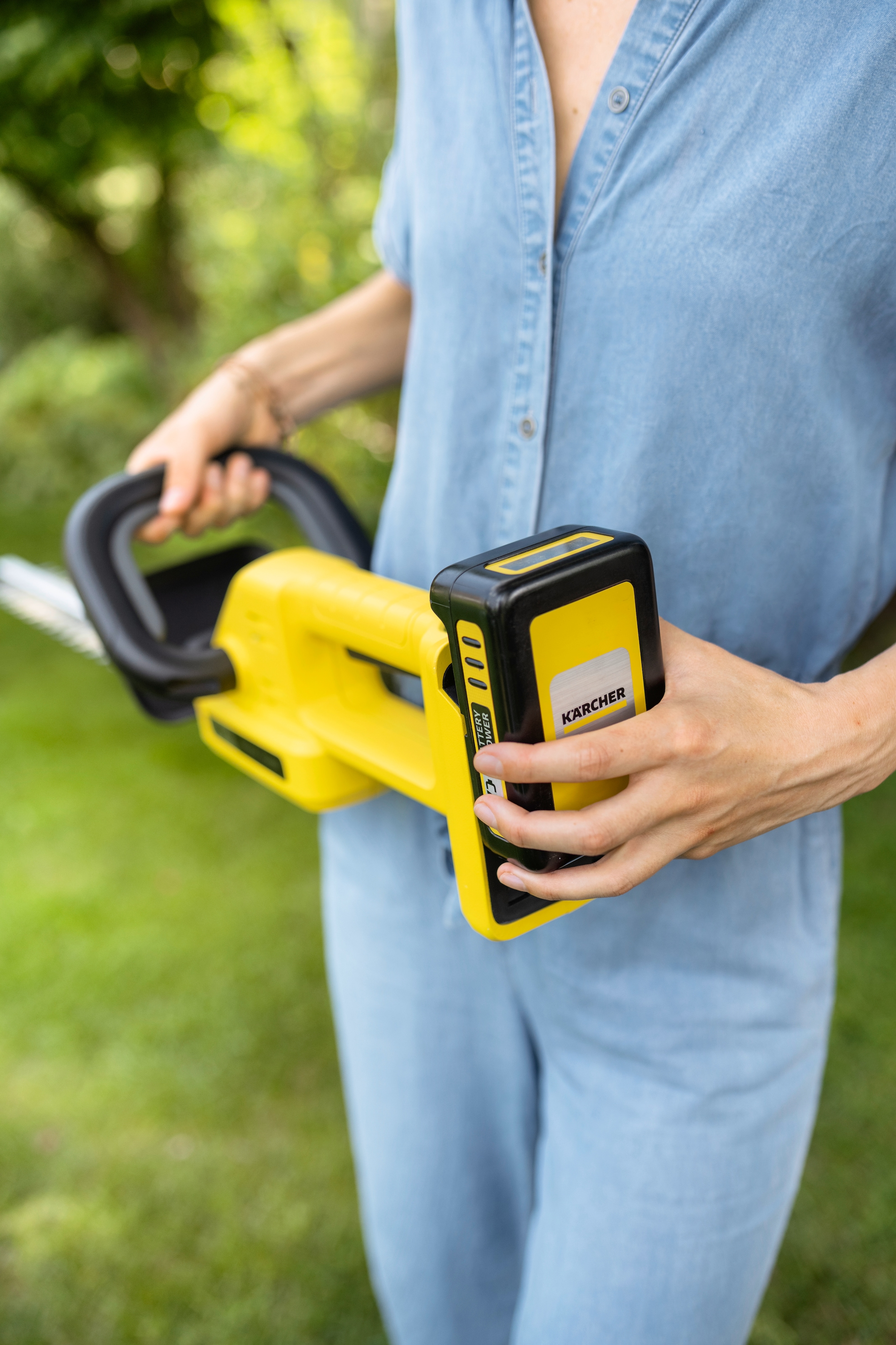 KÄRCHER Akku-Heckenschere »HGE 2-18 BATTERY SET *EU« ()