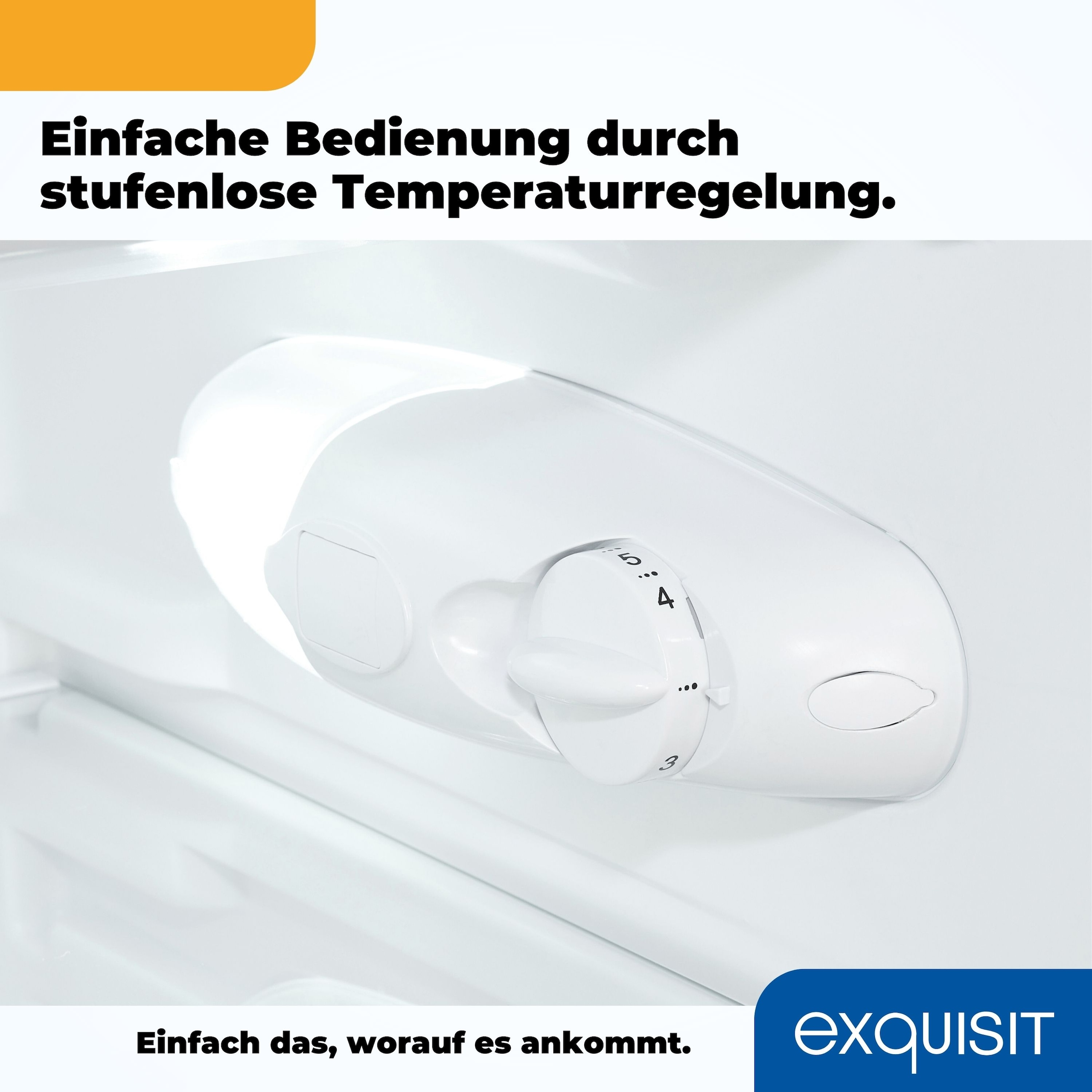 exquisit Kühlschrank »KS16-4-051C«, in bester Energieefizienz C, 107 Liter Volumen