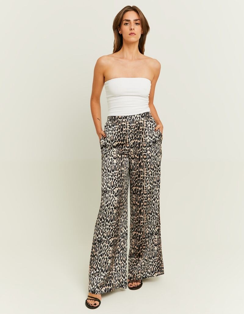 Tally Weijl Spapeleo Women's Pull-On Pants Black-Terre Lavée 34 3