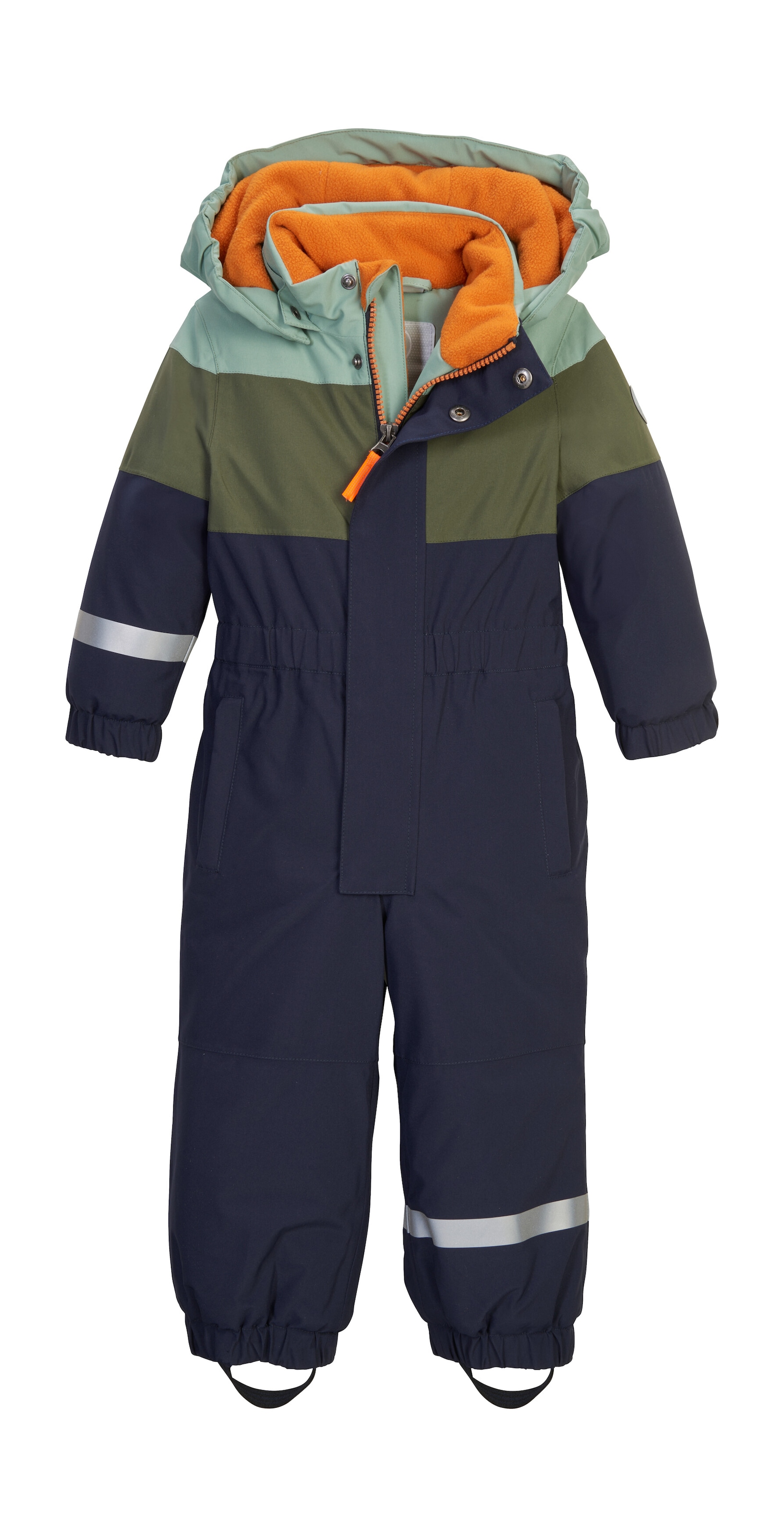 first instinct by killtec Overall "FIOW 54 MNS ONPC" Wind- und wasserdichter Schneeoverall mit Fleece u. Colourblock Design