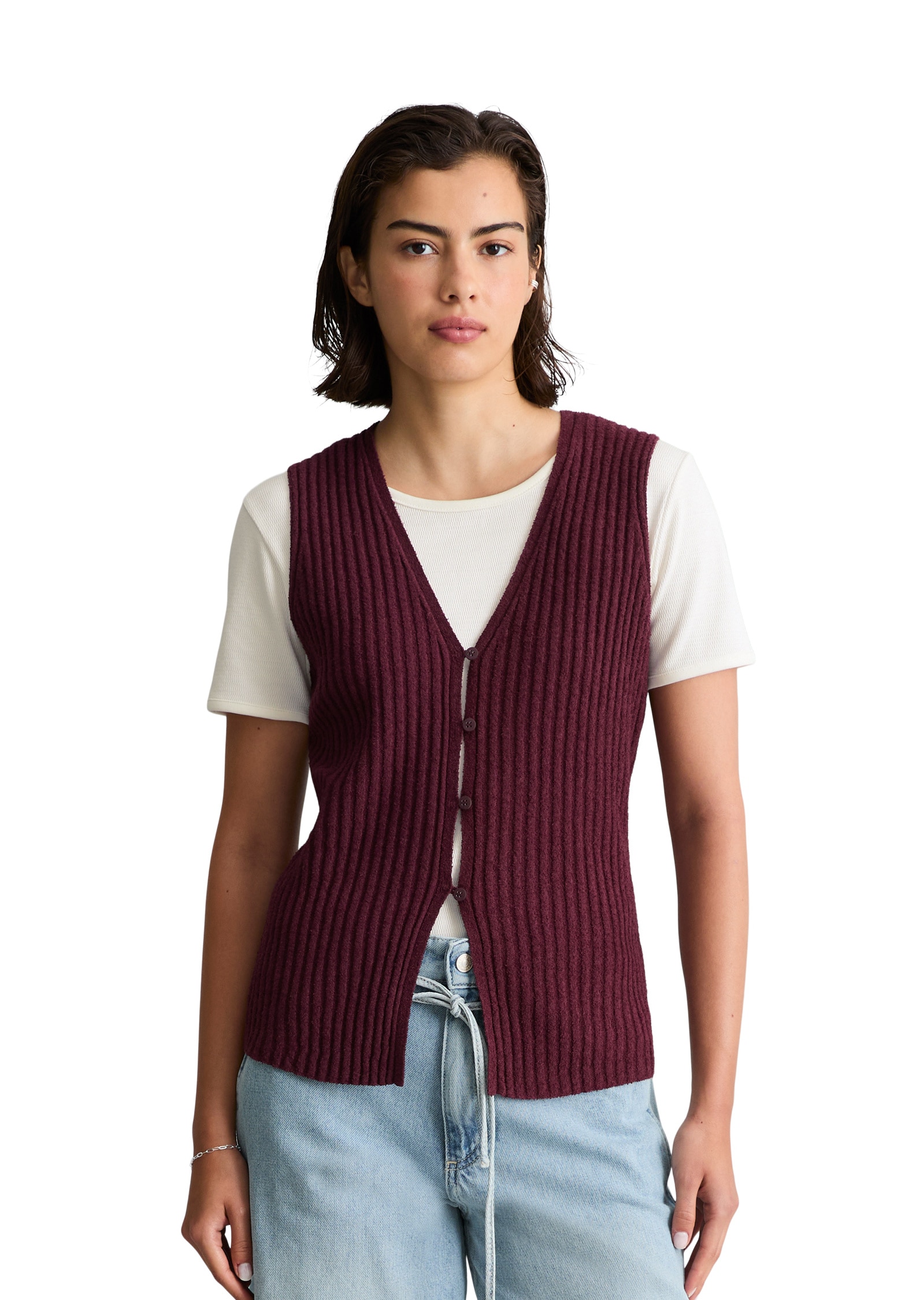 Marc OPolo DENIM "aus geripptem Organic Cotton-Mix"