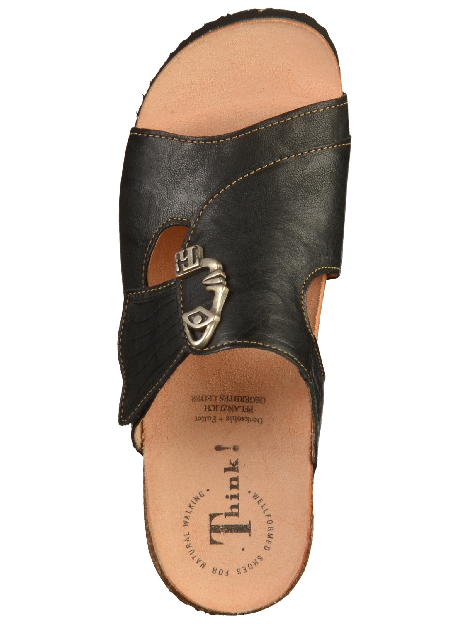 Think! Pantolette »Think! Pantoletten Leder«