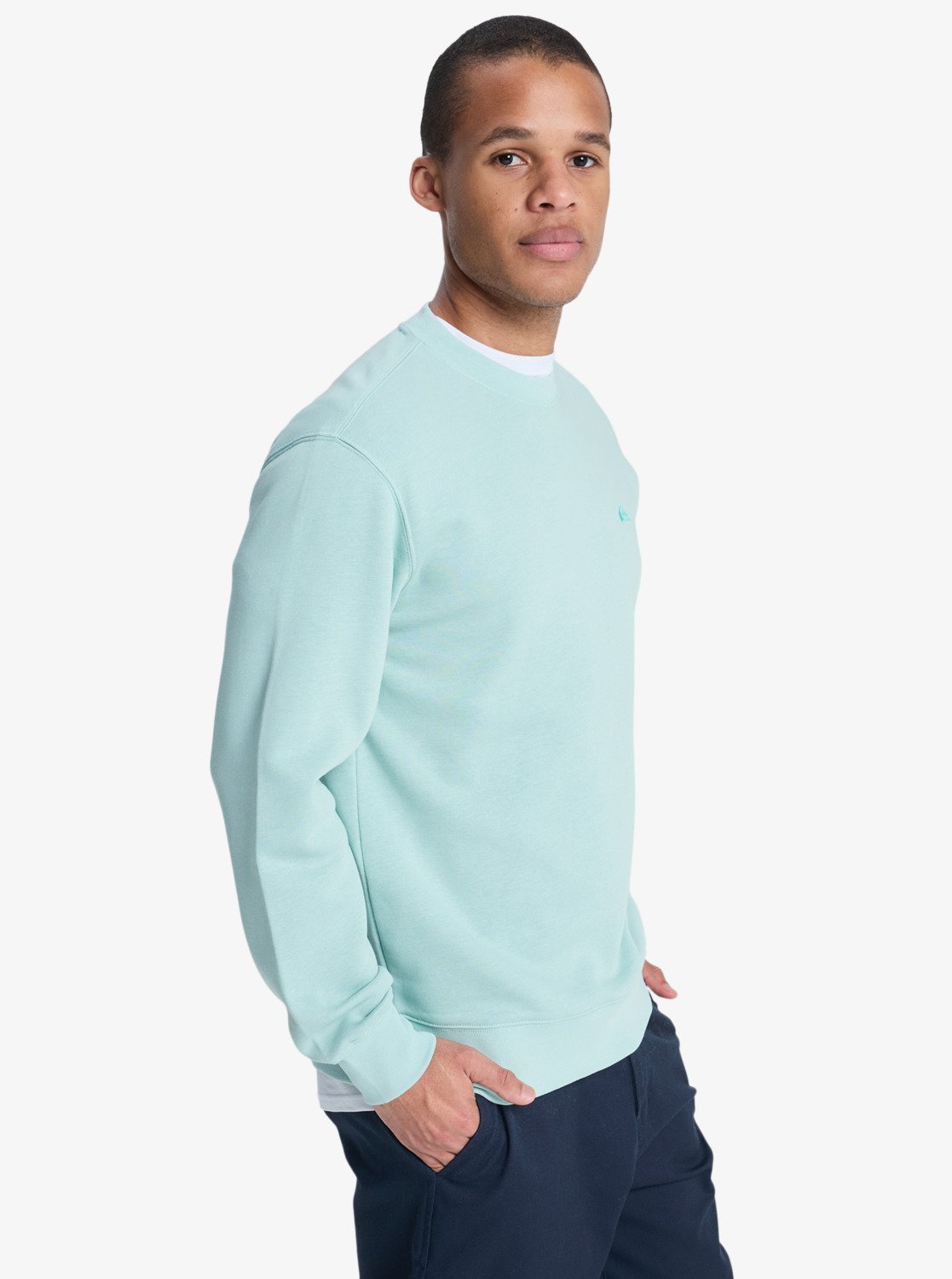 Quiksilver Sweatshirt "SALT WATER CREW", mit Rundhalsausschnitt, Langarm, aus angerauter Sweatware