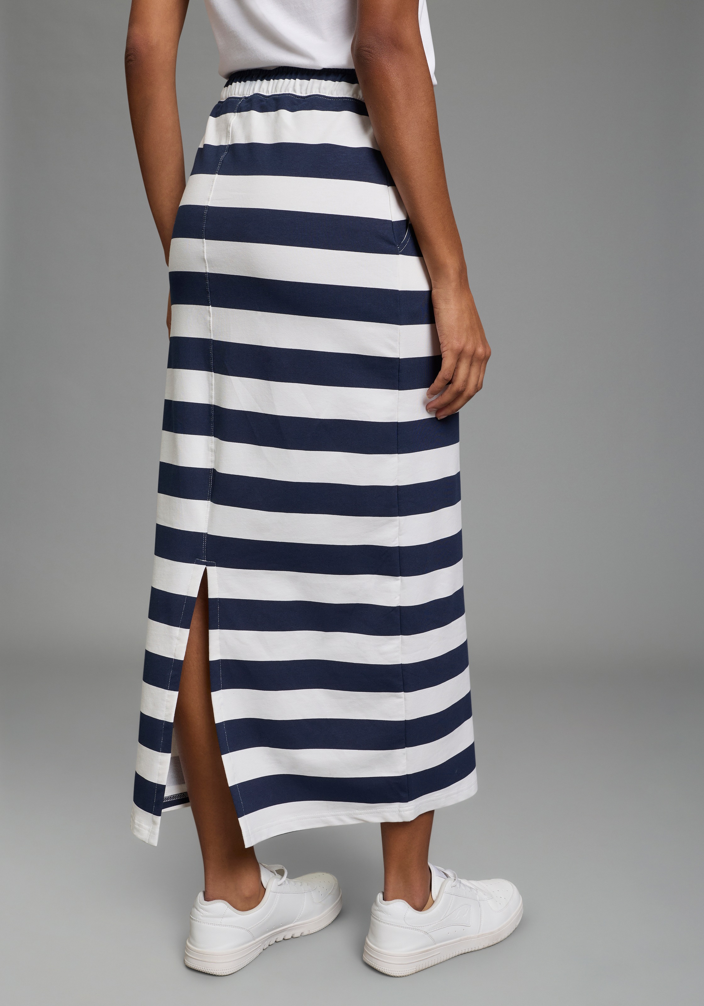 KangaROOS Sweatrock in Midilänge mit Schlitz günstig online kaufen